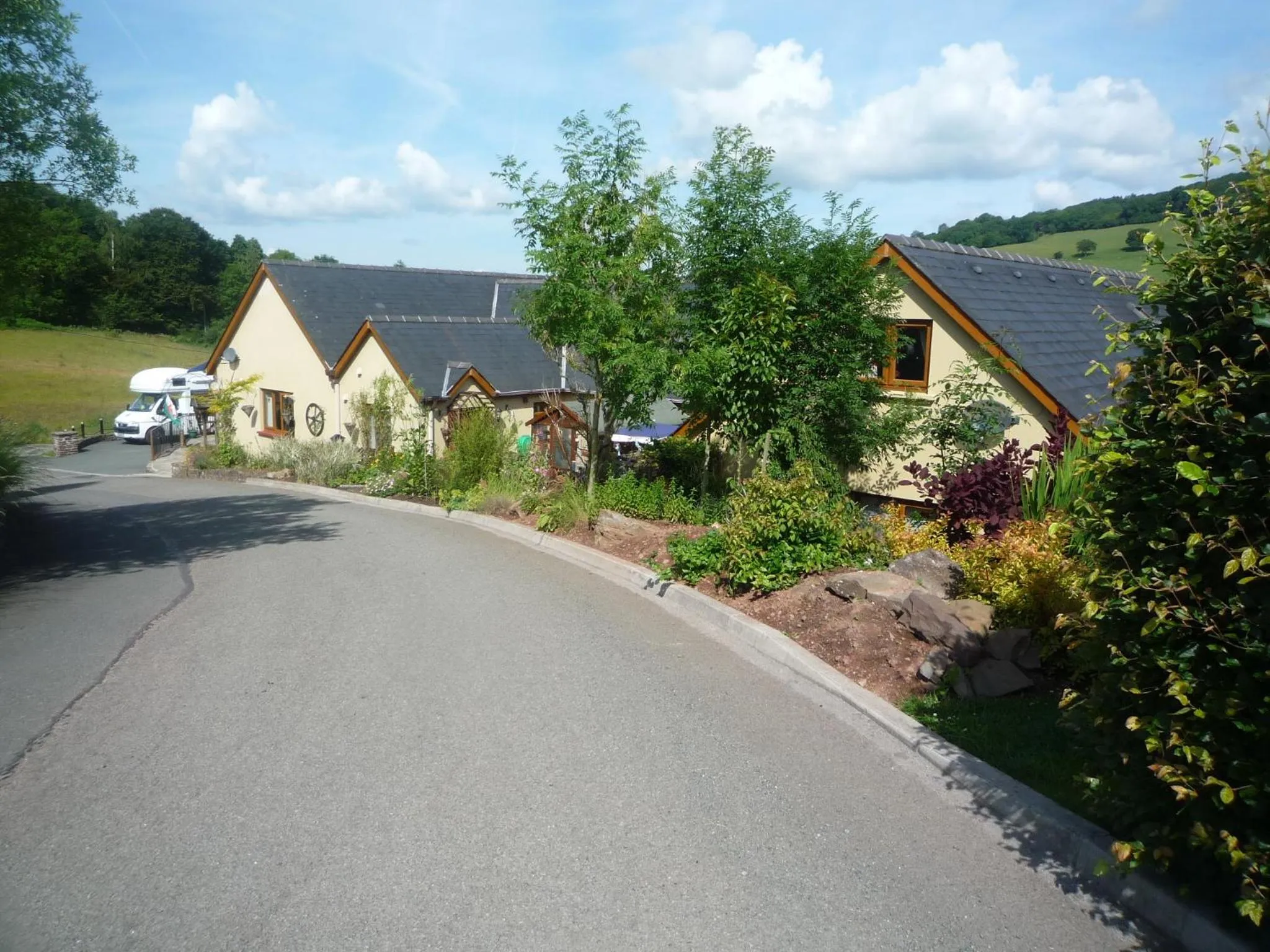 Property building in Castle Lodge - Brecon Beacons Accommodation