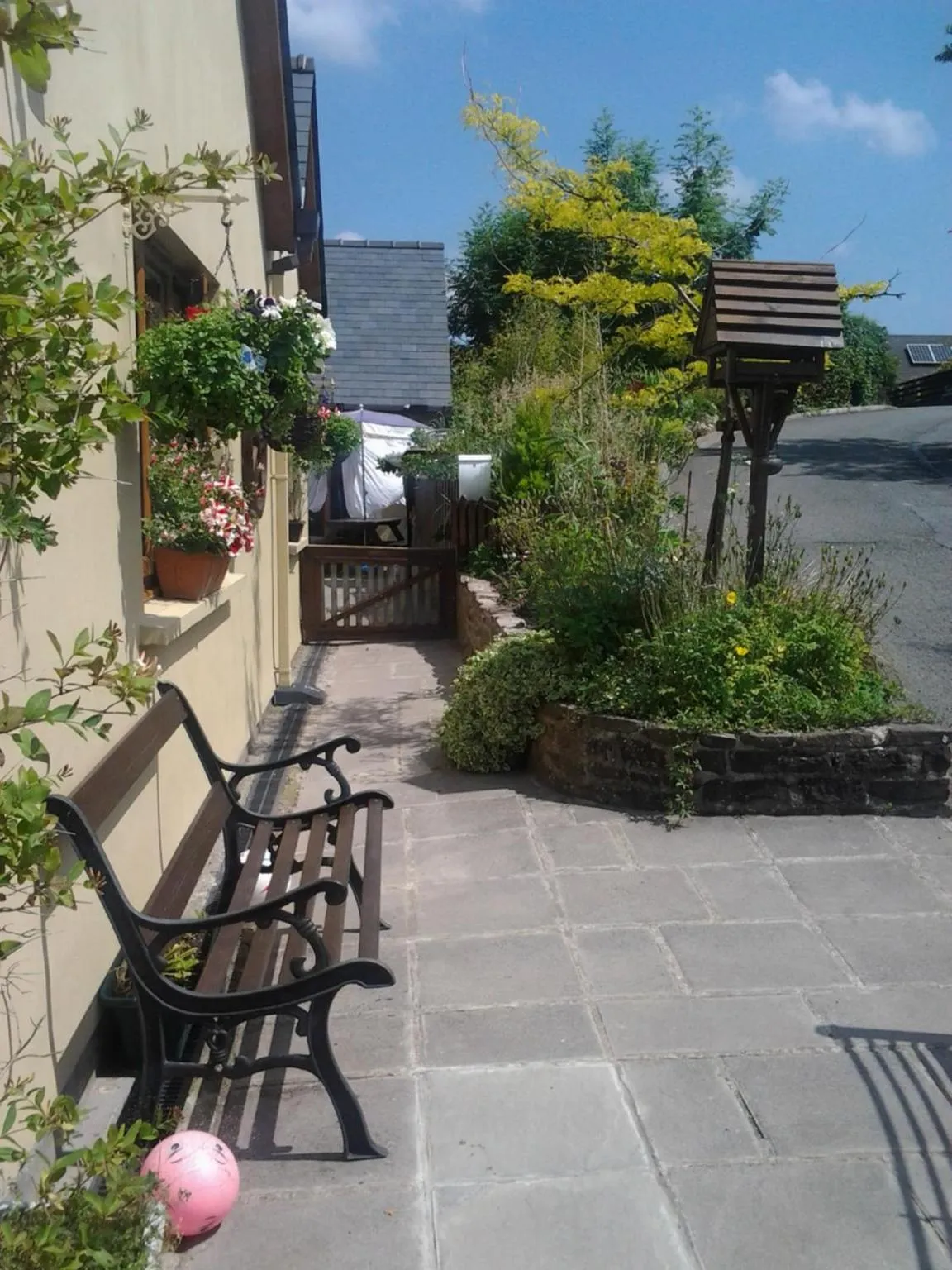 Bird's eye view in Castle Lodge - Brecon Beacons Accommodation