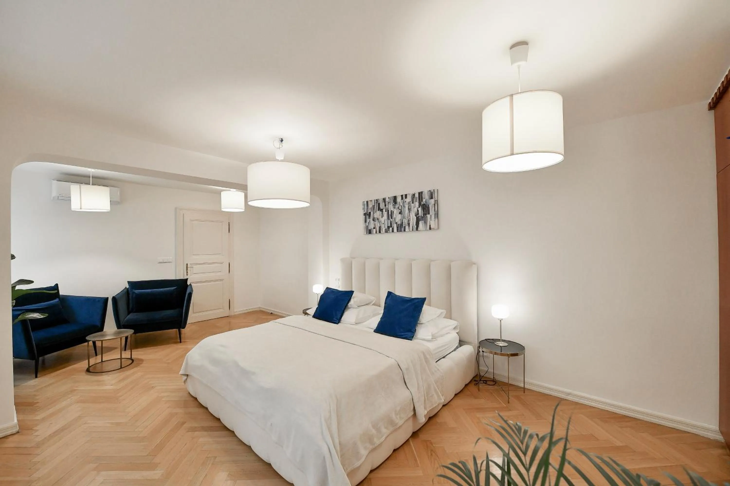 Bed in U Kapra Apartments