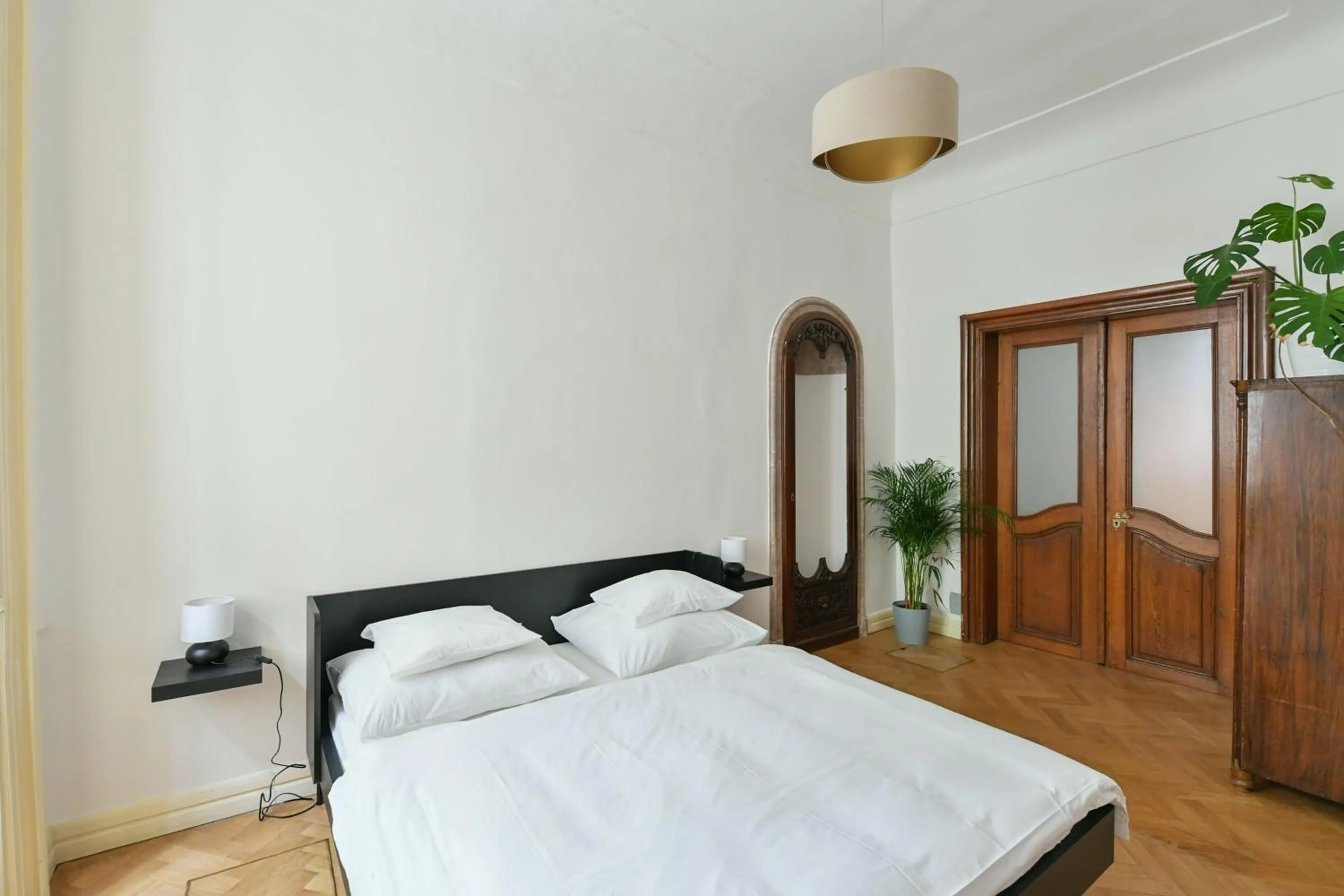 Bed in U Kapra Apartments