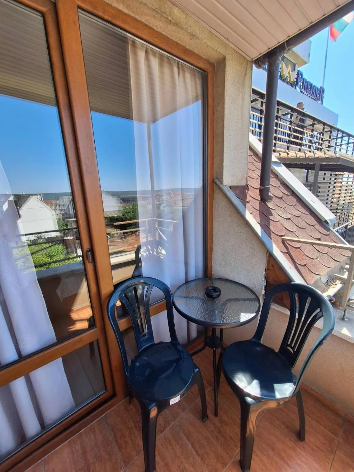 Patio in Hotel Elica