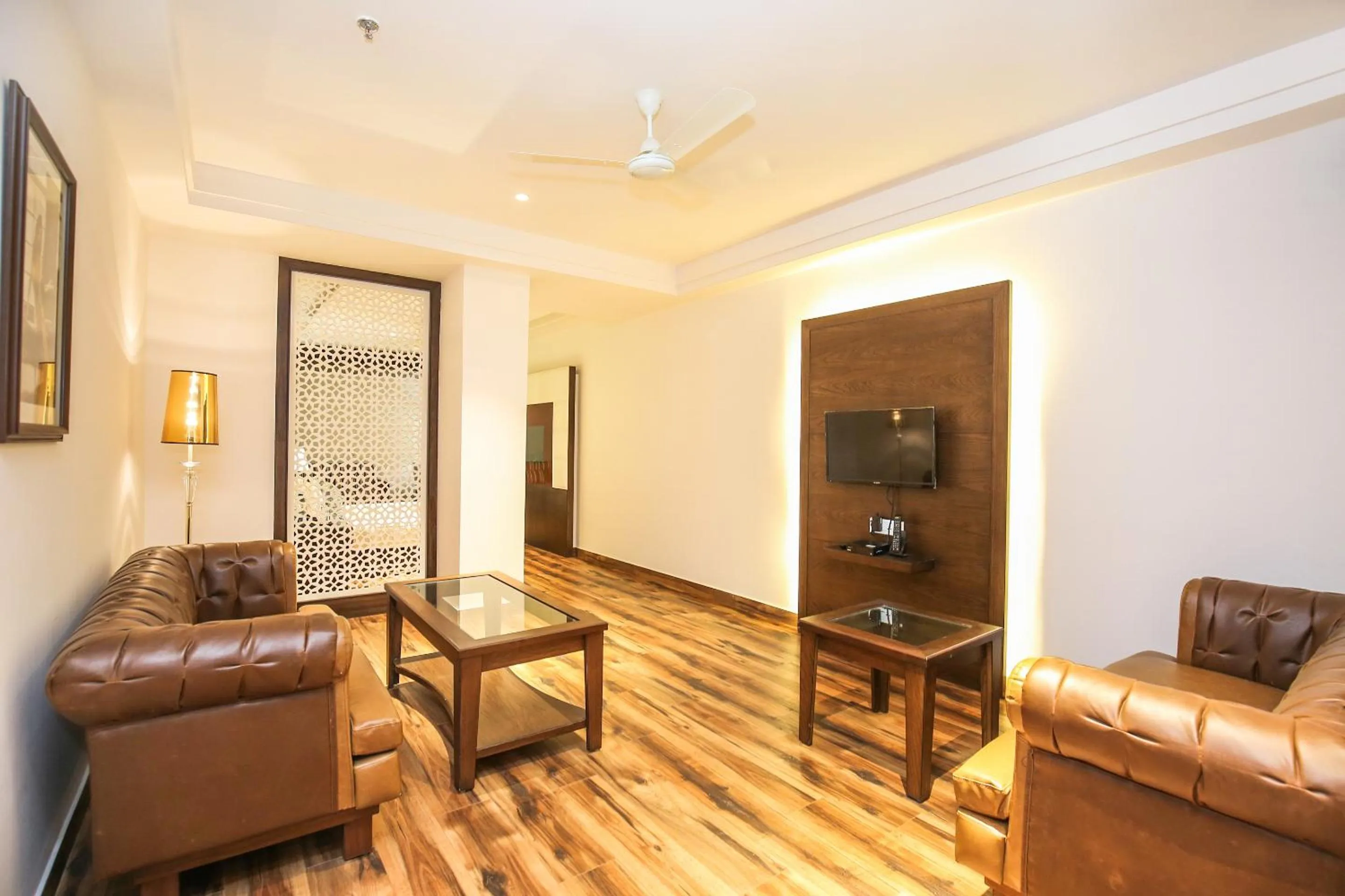 Seating area in Hotel Stella Continental