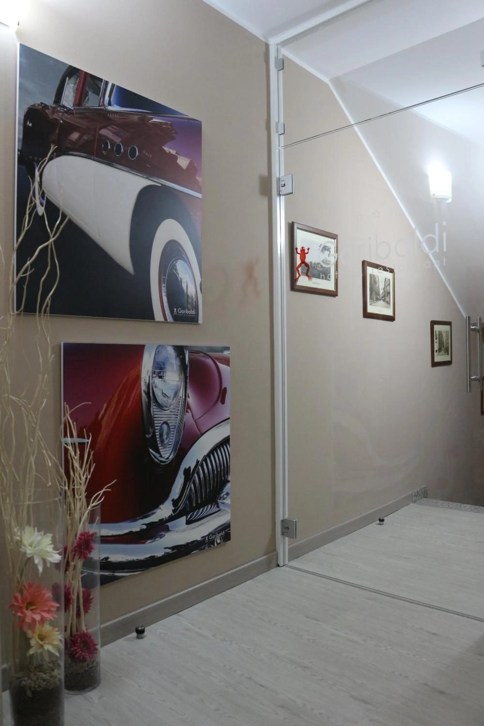 Decorative detail in Hotel Garibaldi