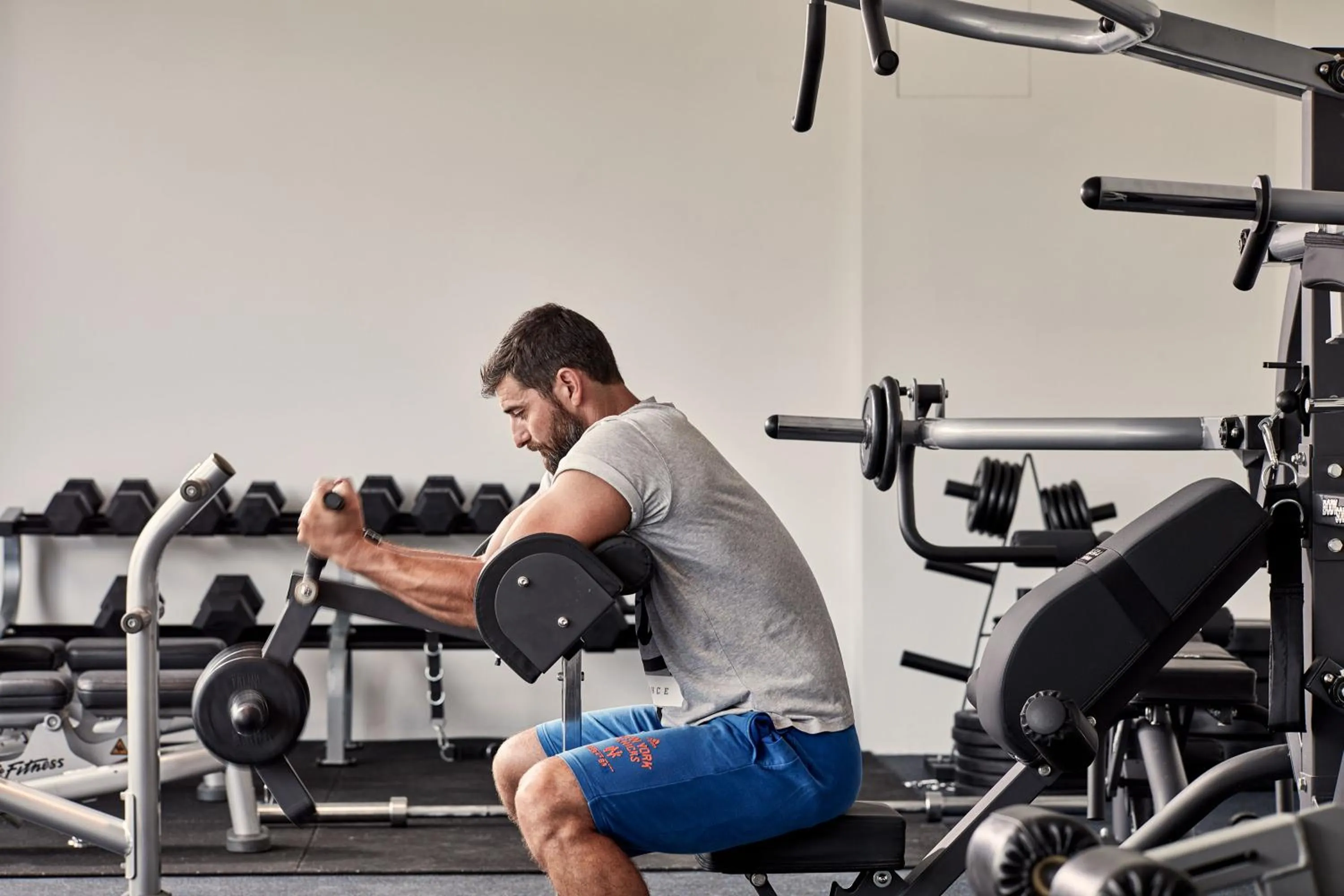 Fitness centre/facilities in La Mer Resort Spa Crete