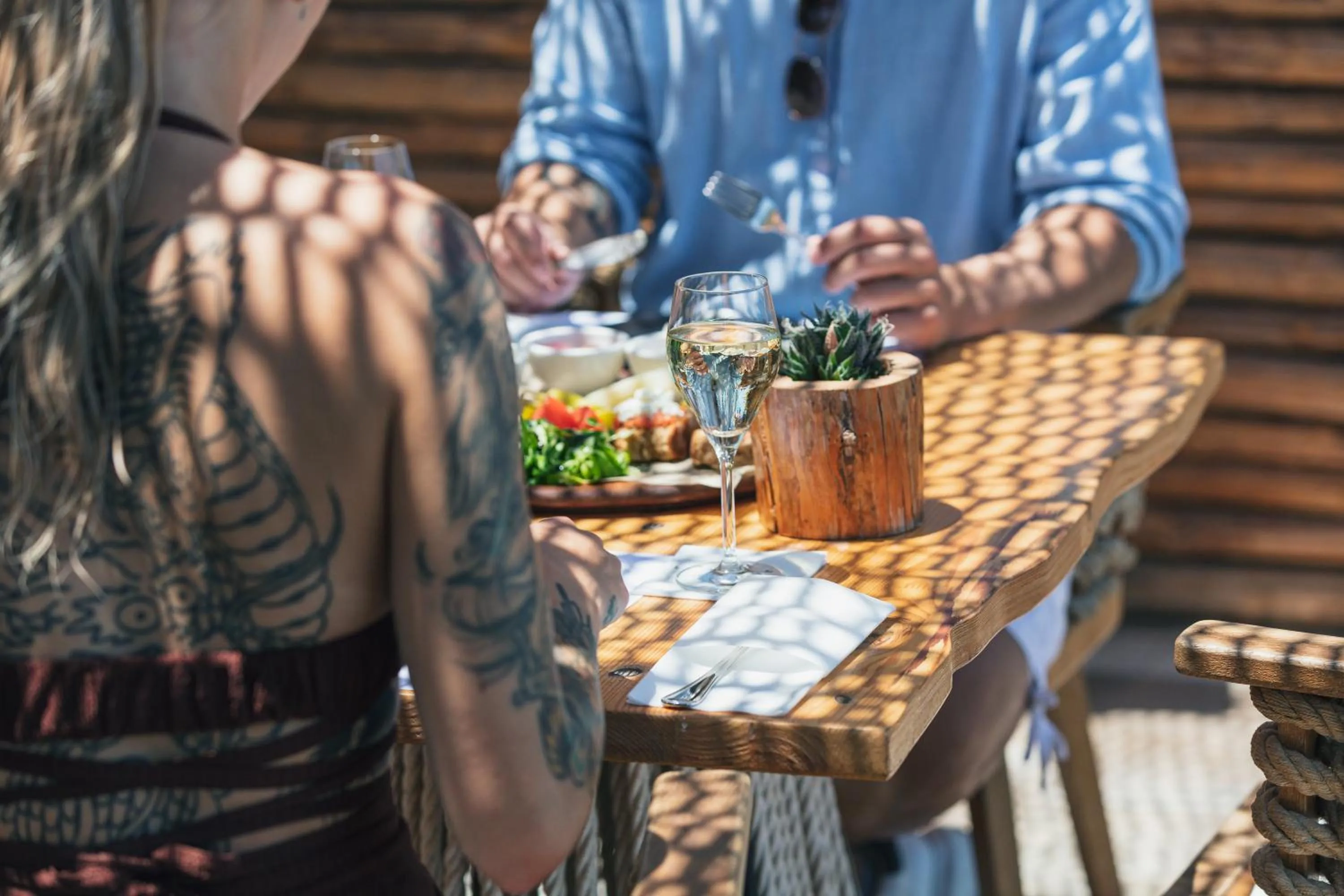 Food and drinks in La Mer Resort Spa Crete