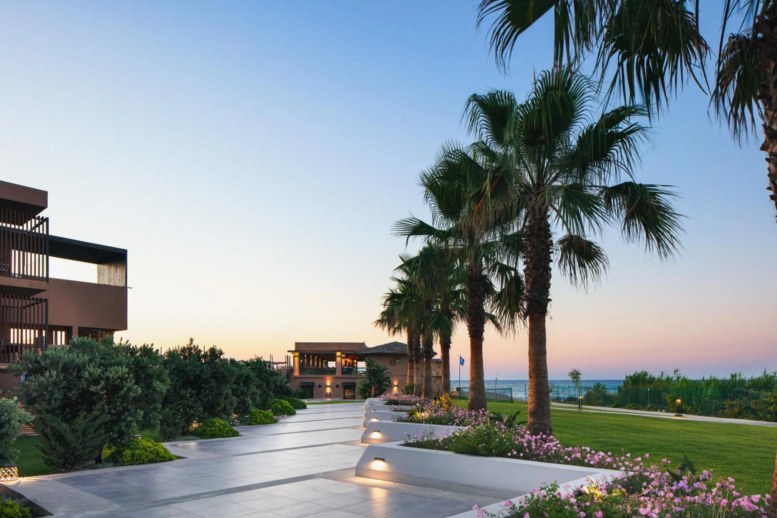 Garden in La Mer Resort Spa Crete