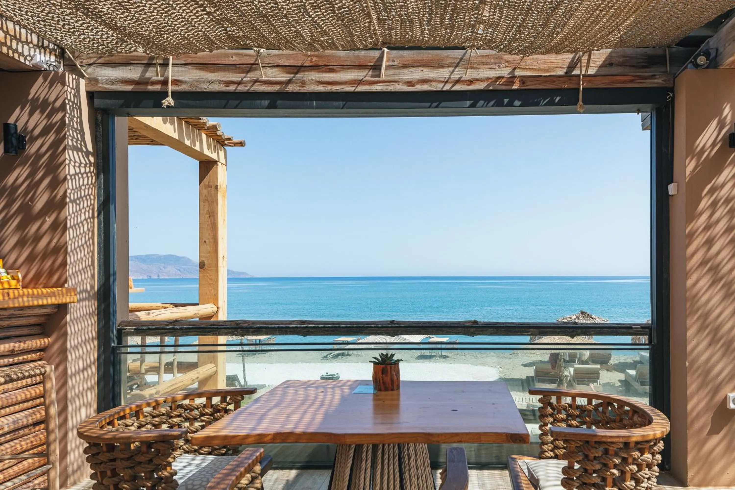 Lounge or bar in La Mer Resort Spa Crete