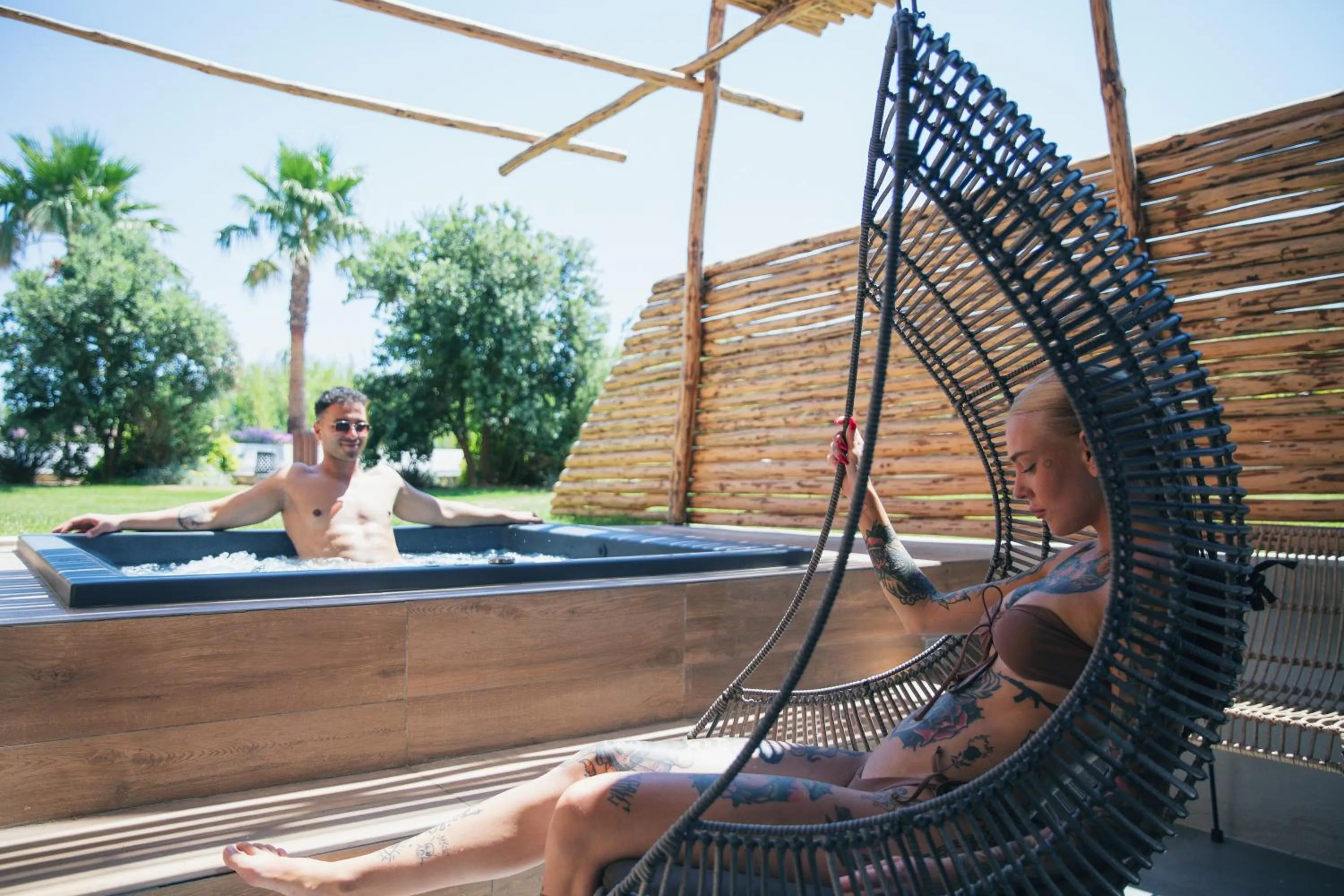 Hot Tub in La Mer Resort Spa Crete