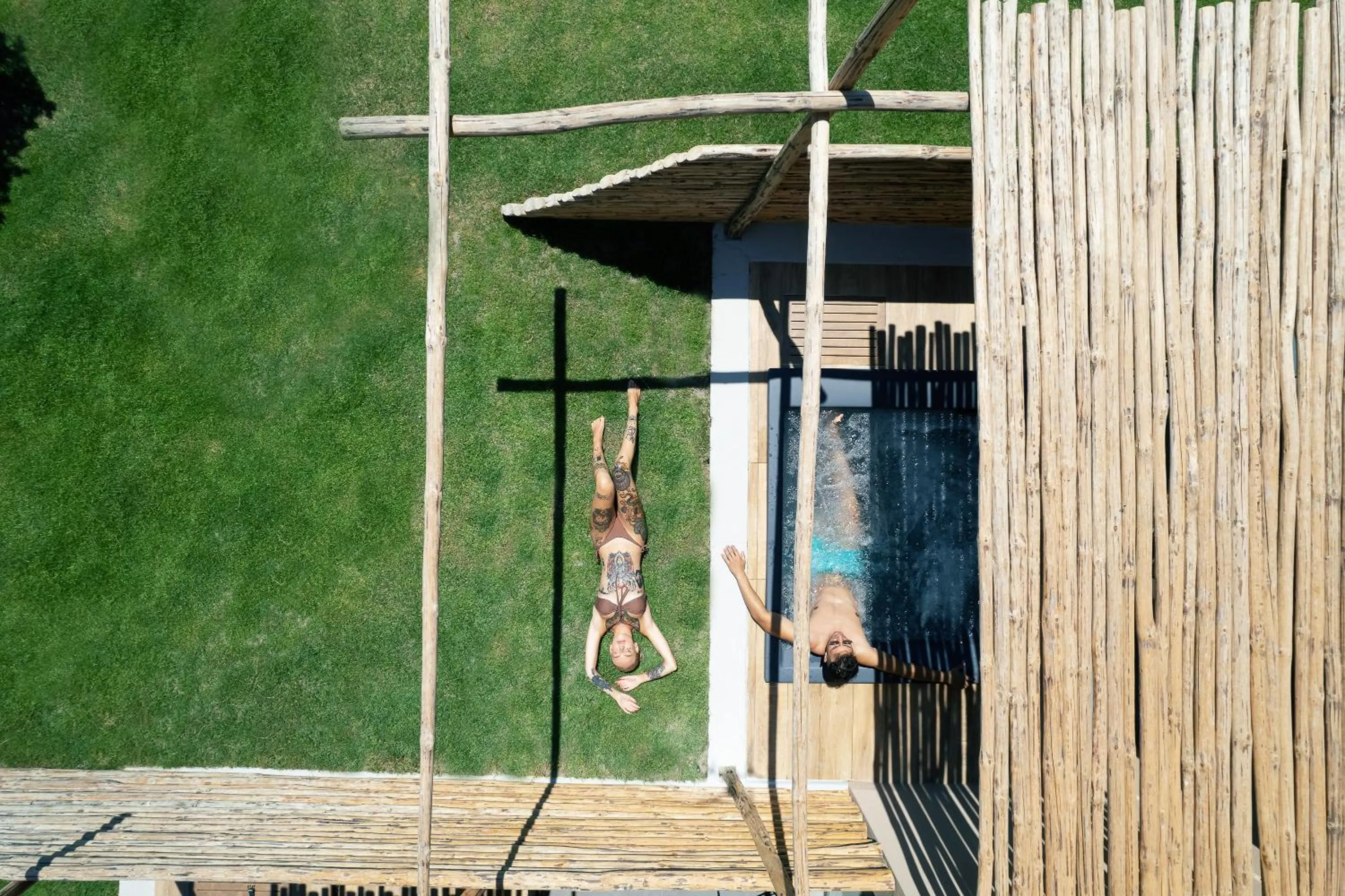 Bird's eye view in La Mer Resort Spa Crete