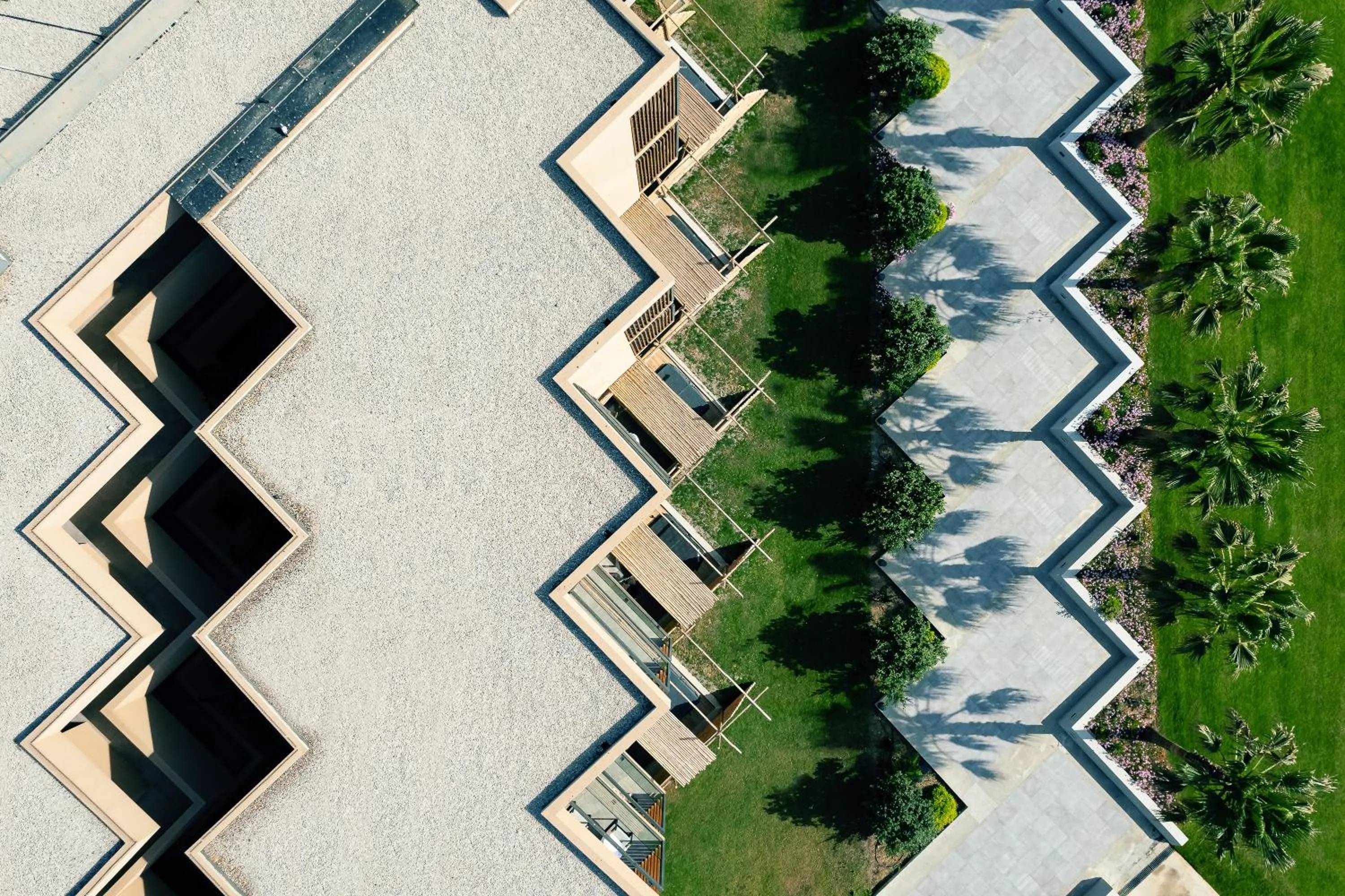 Bird's eye view in La Mer Resort Spa Crete