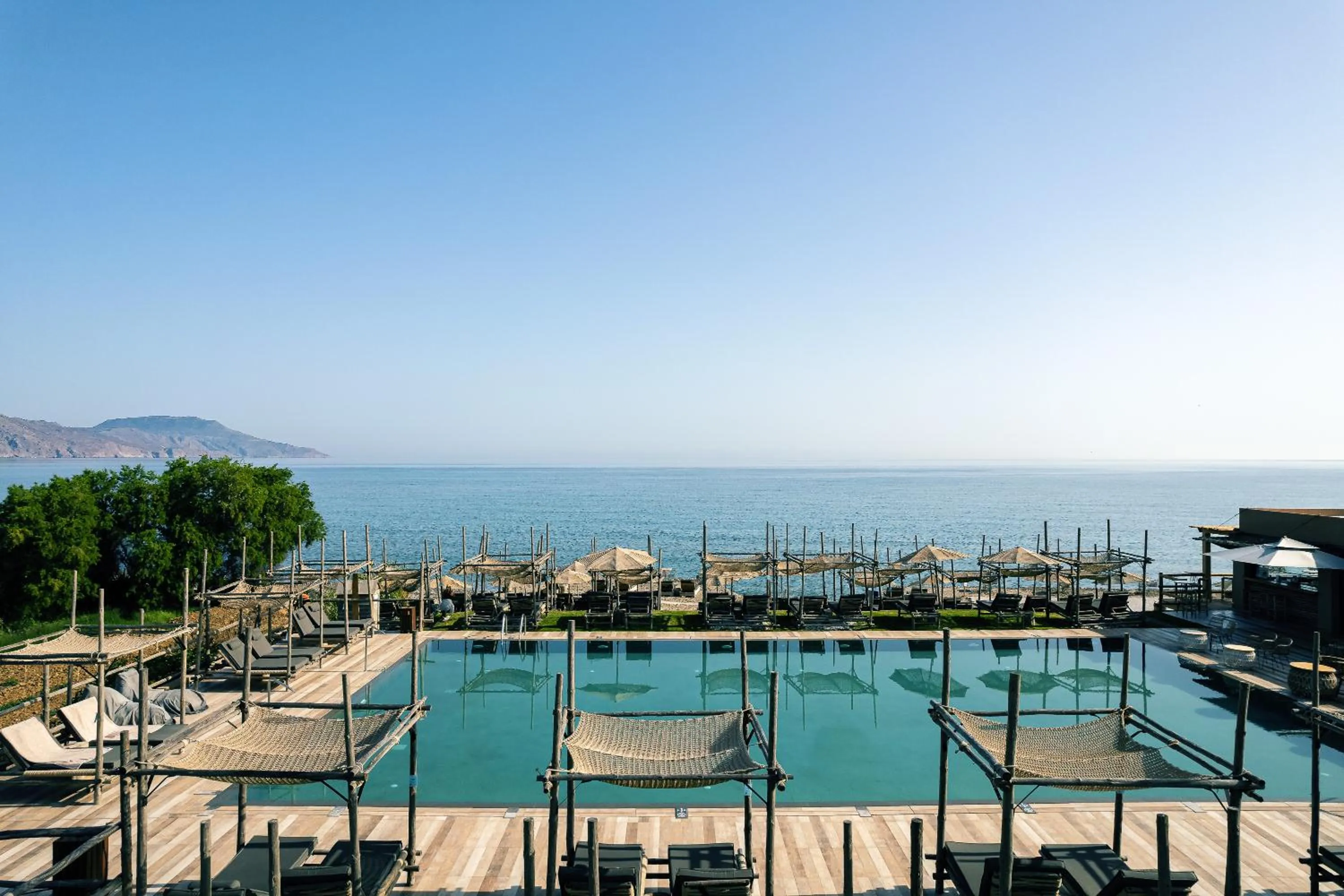 Sea view in La Mer Resort Spa Crete