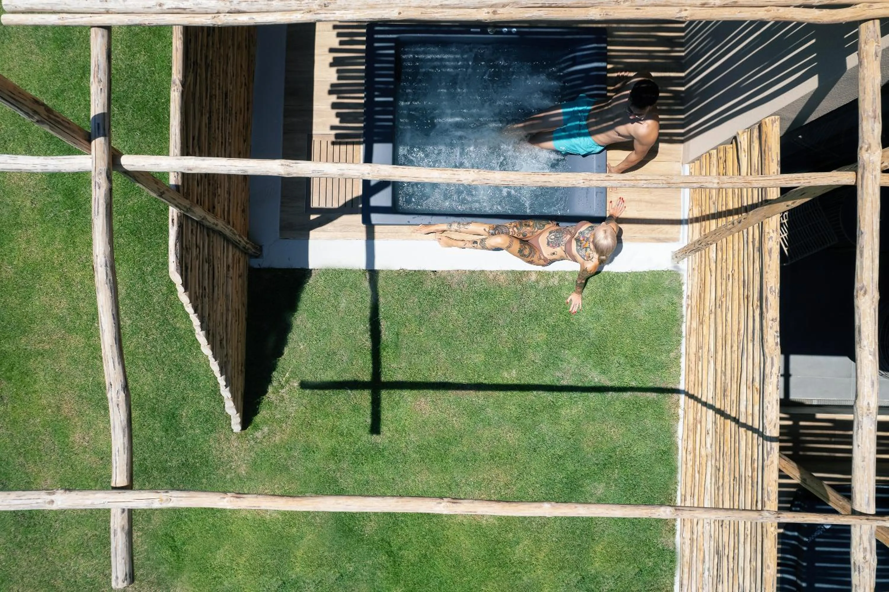 Bird's eye view in La Mer Resort Spa Crete