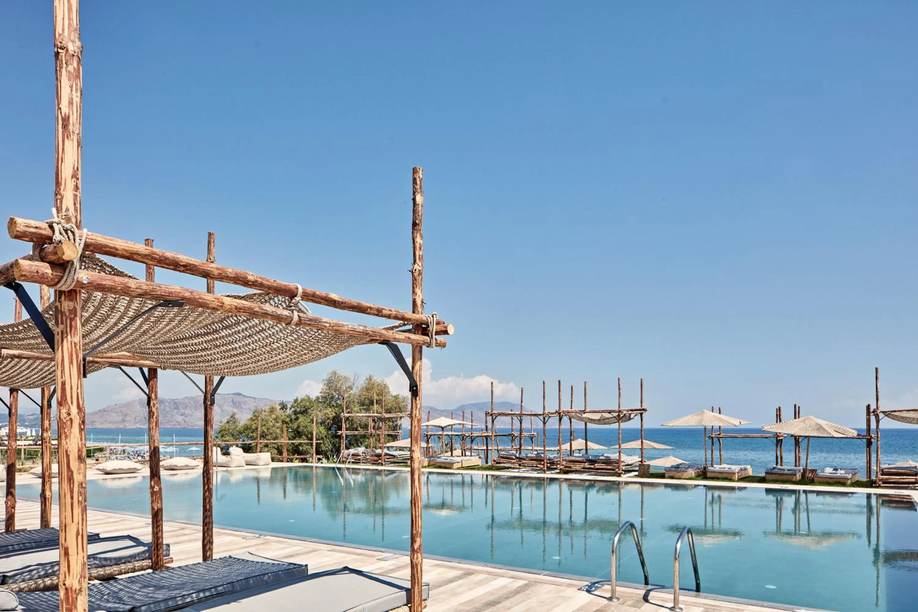 Swimming pool in La Mer Resort Spa Crete