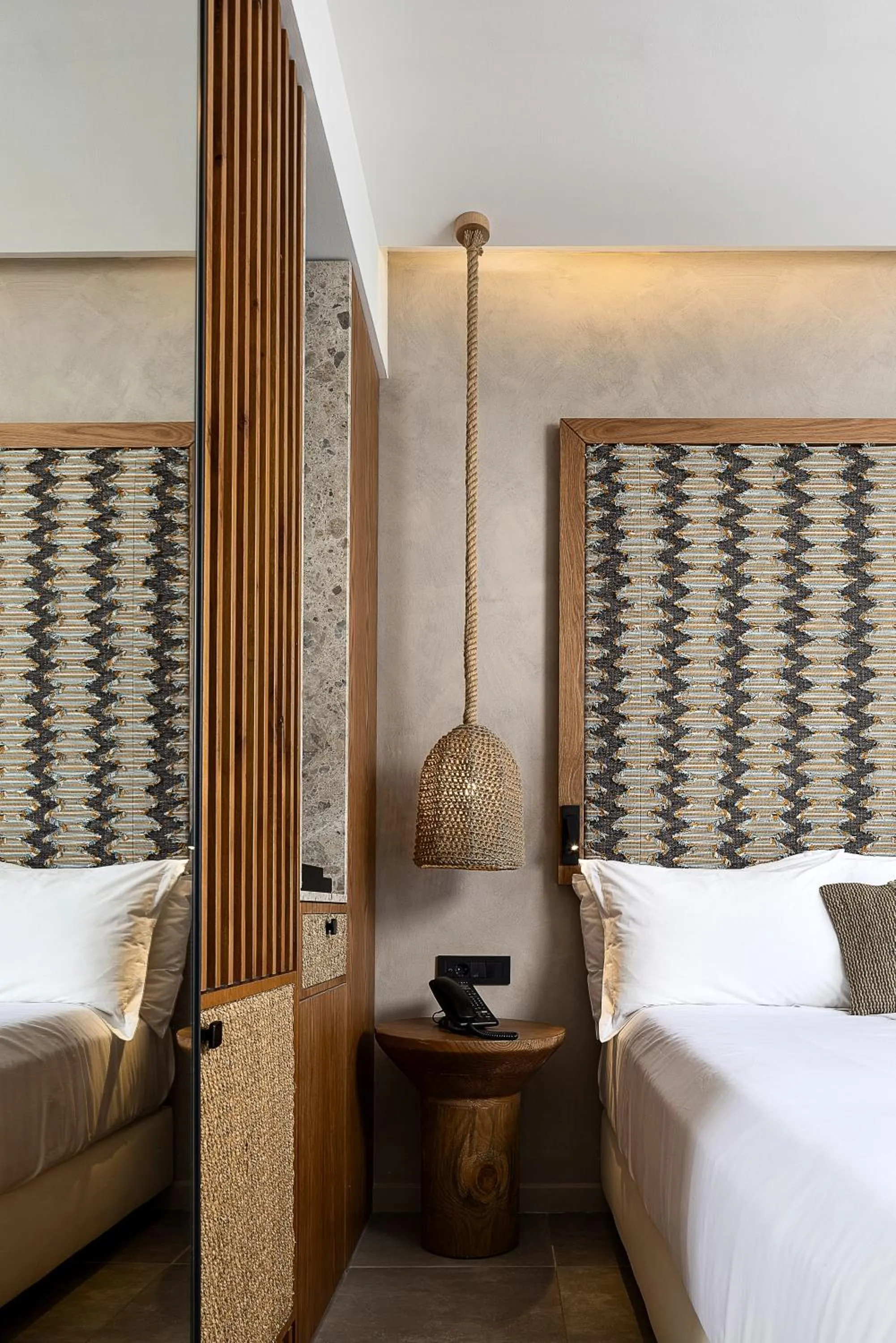 Bed in La Mer Resort Spa Crete