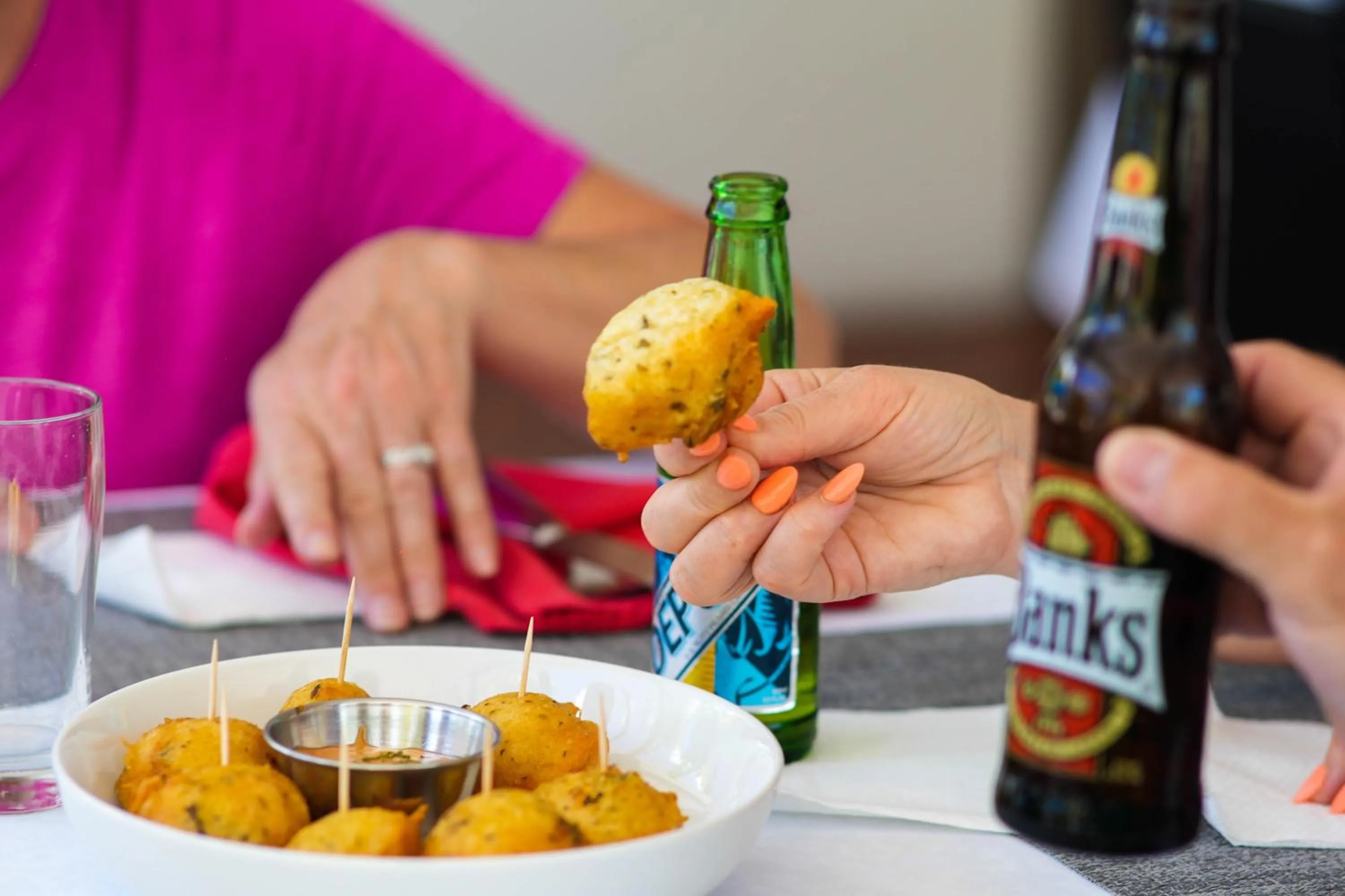 Food and drinks in Palm Garden Hotel Barbados