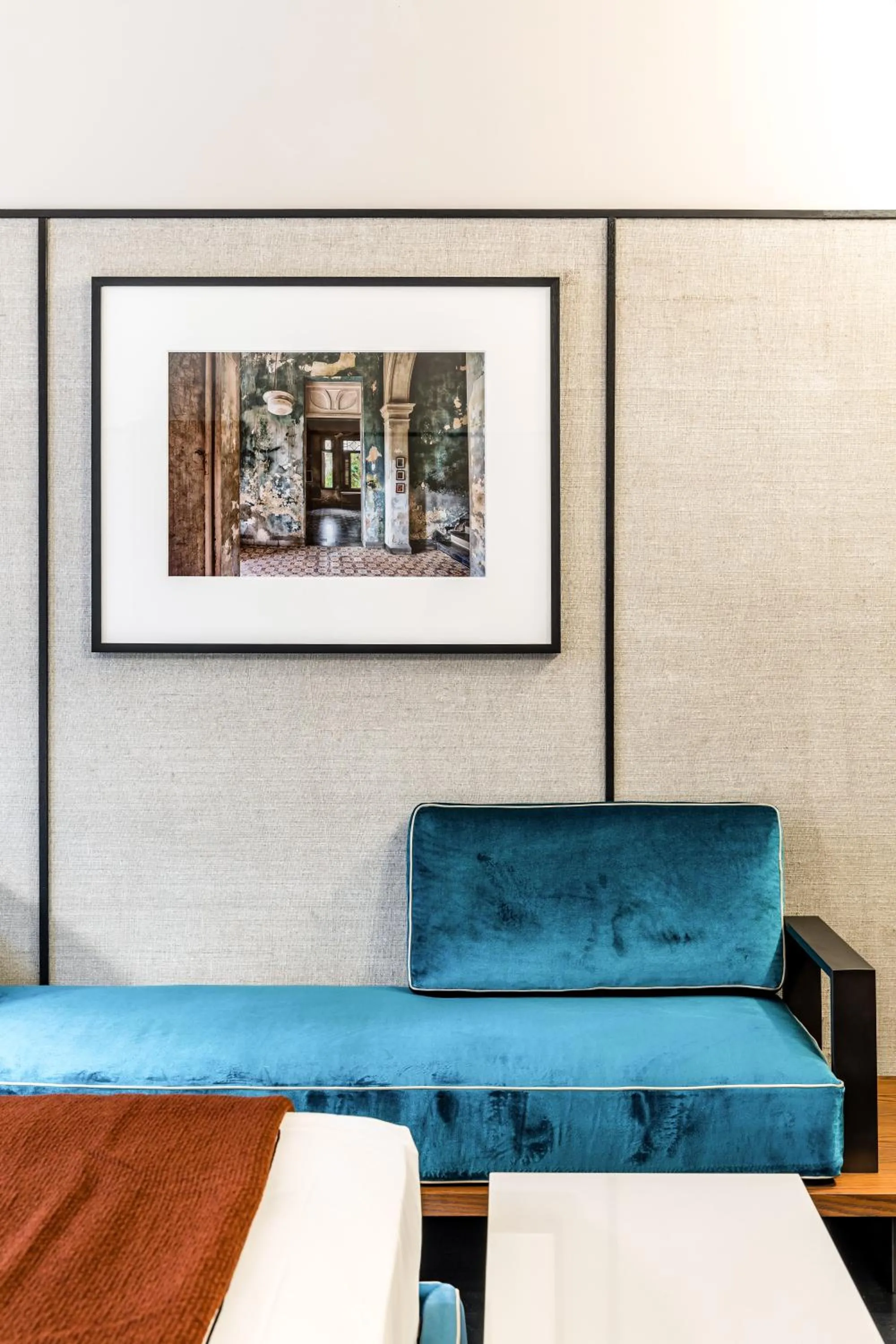 Decorative detail in Locanda Pandenus Brera