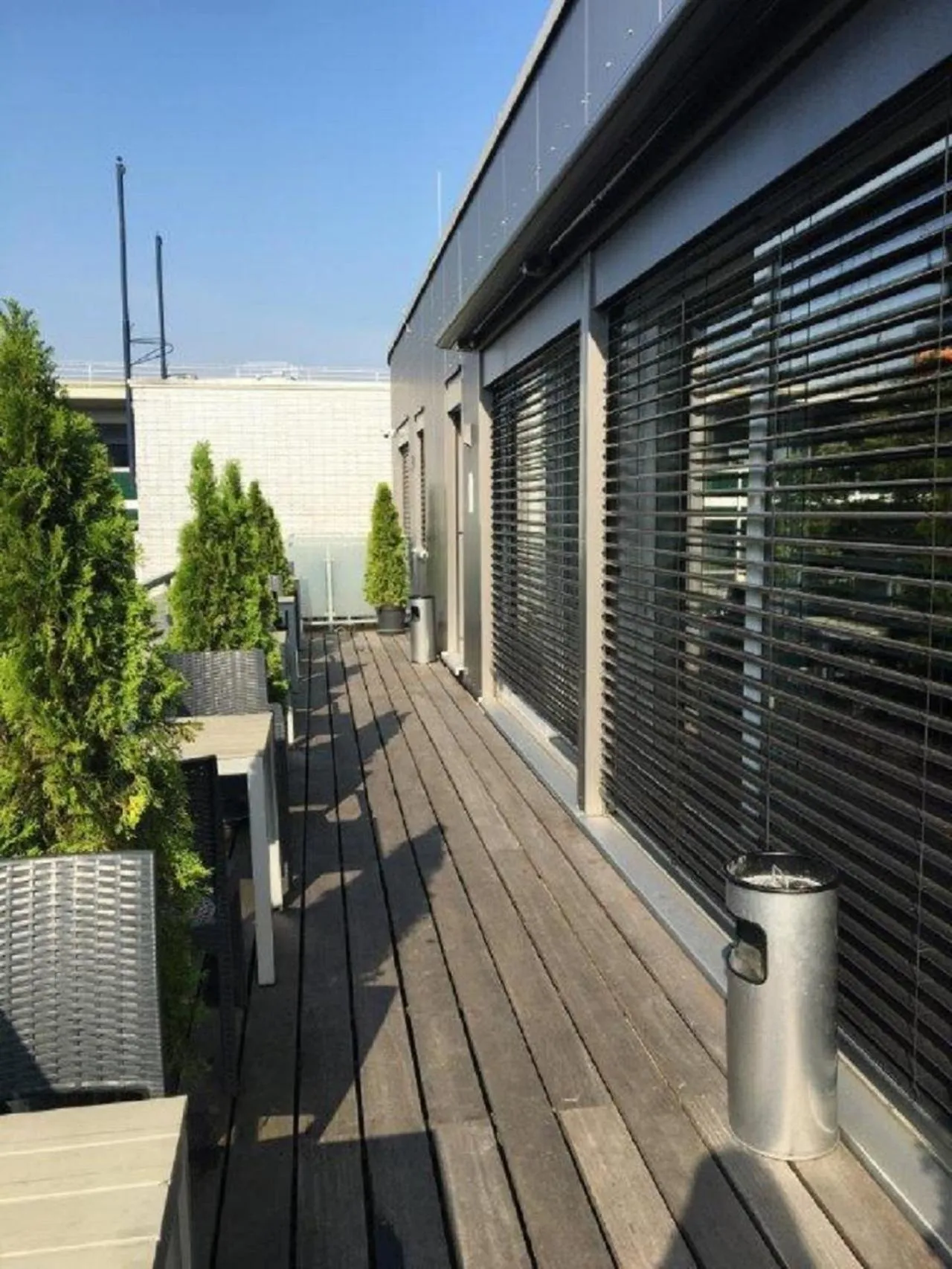 Patio in Art Rock Downtown Hotel