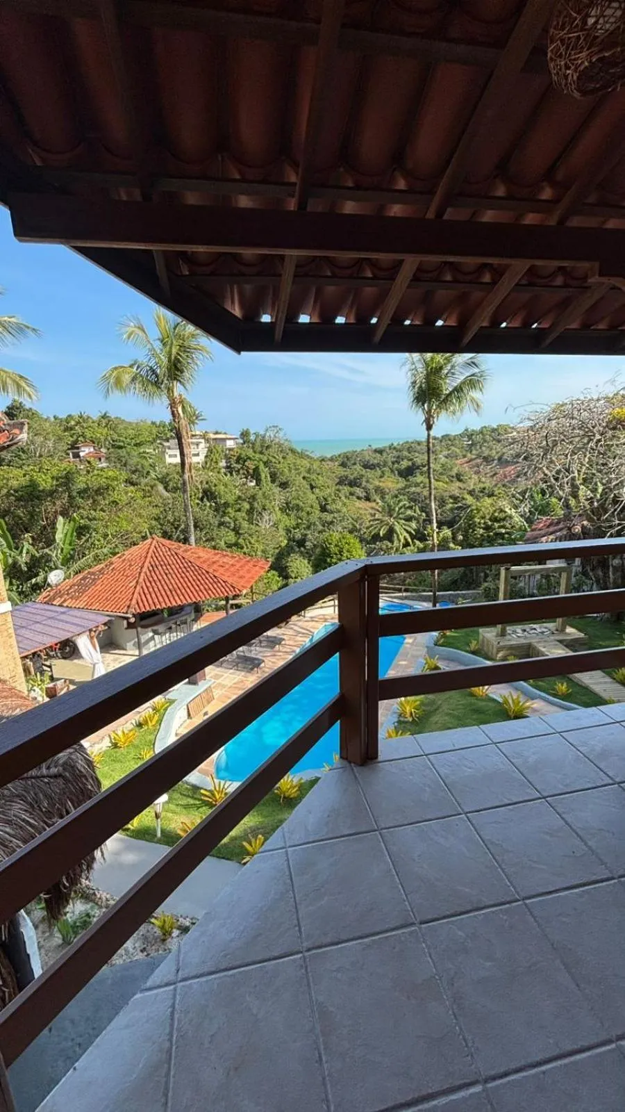 View (from property/room) in Pousada Jardim das Bromélias