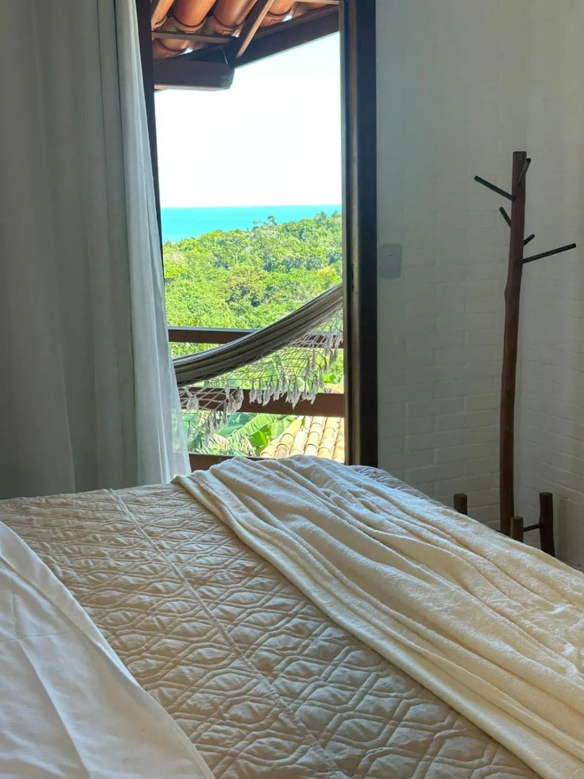 Bed in Pousada Jardim das Bromélias