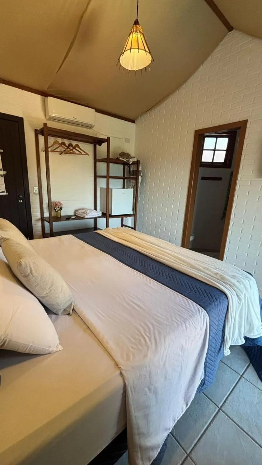 Bedroom, Bed in Pousada Jardim das Bromélias