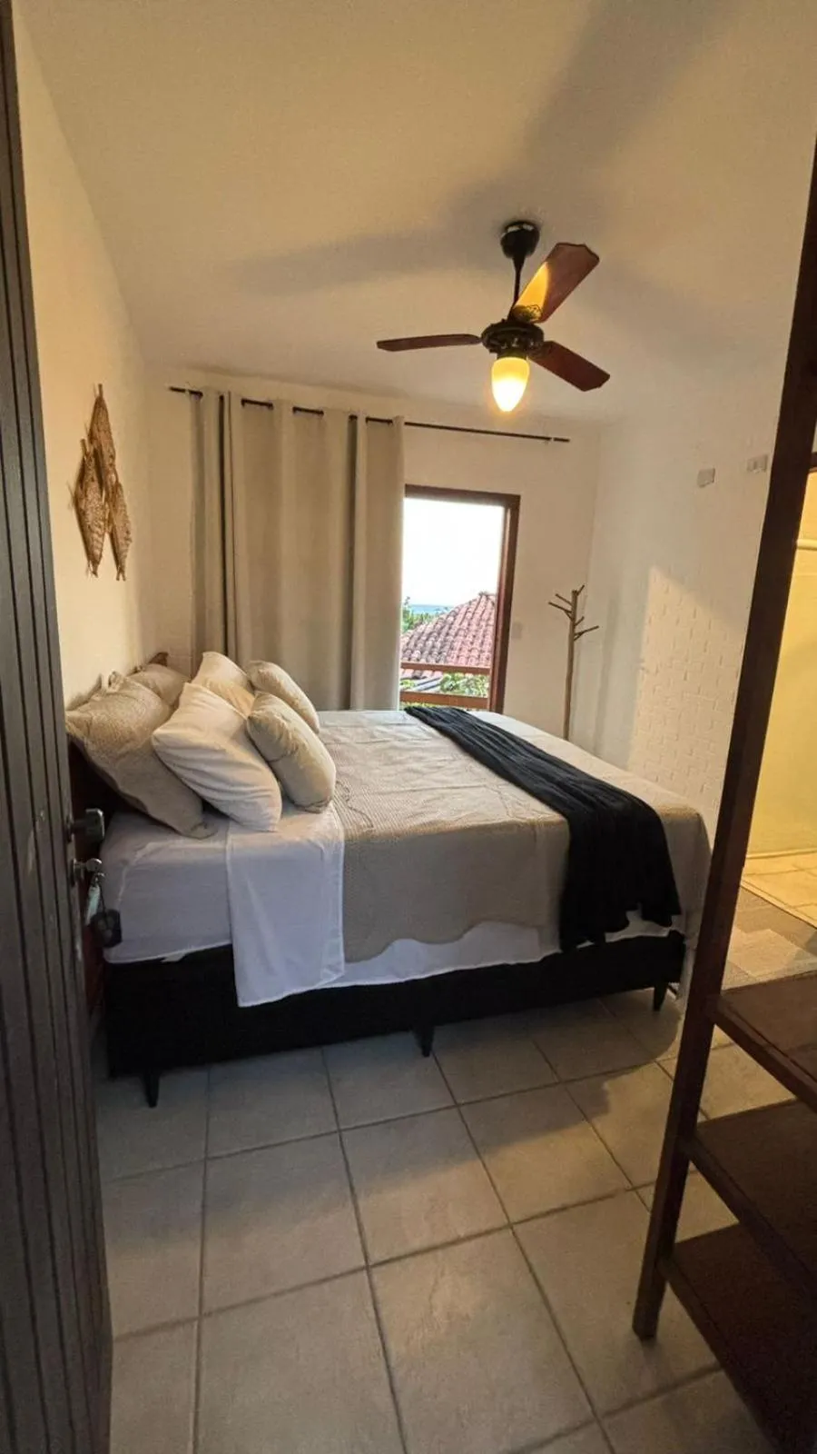 Bed in Pousada Jardim das Bromélias