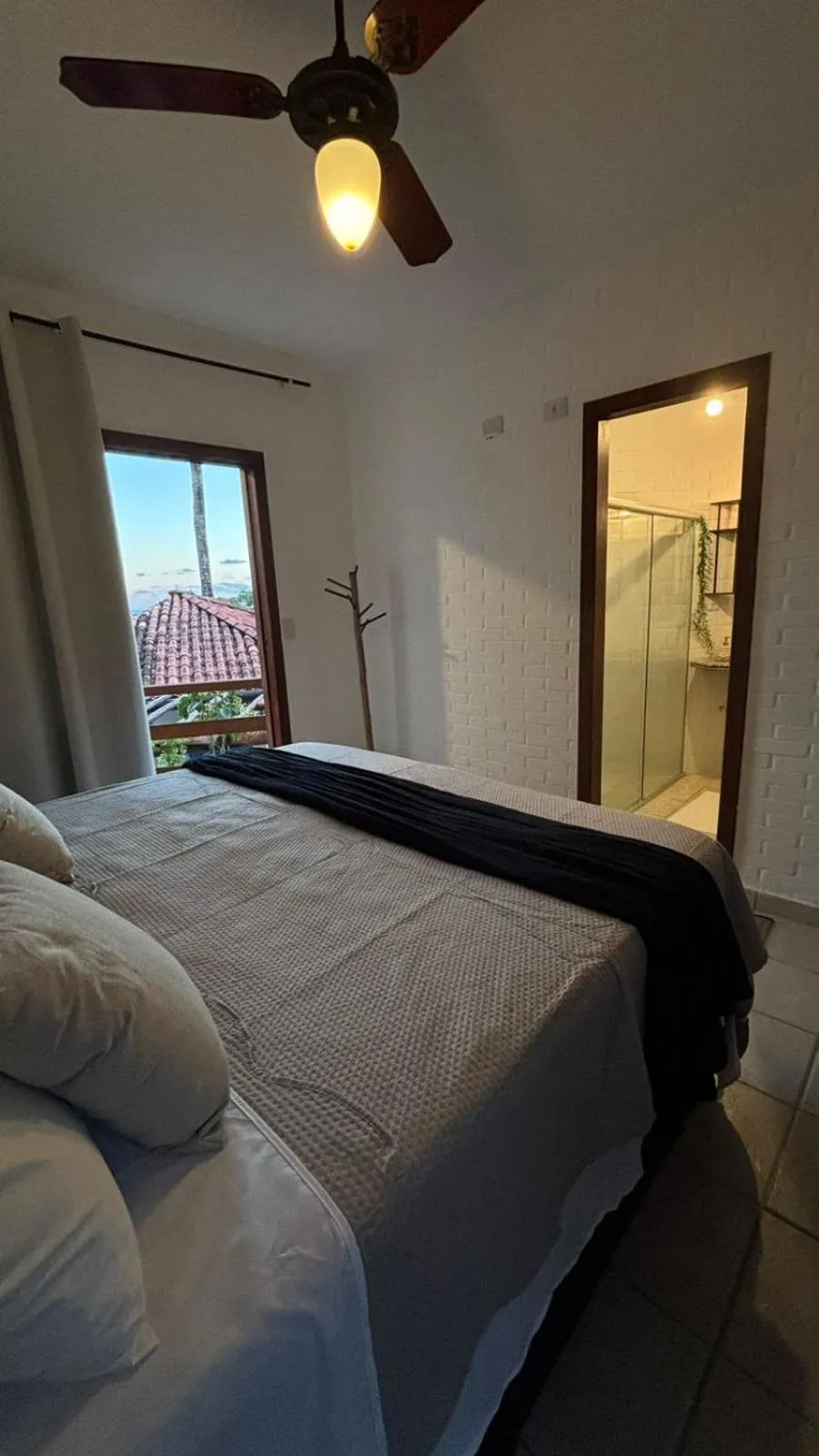 Bed in Pousada Jardim das Bromélias