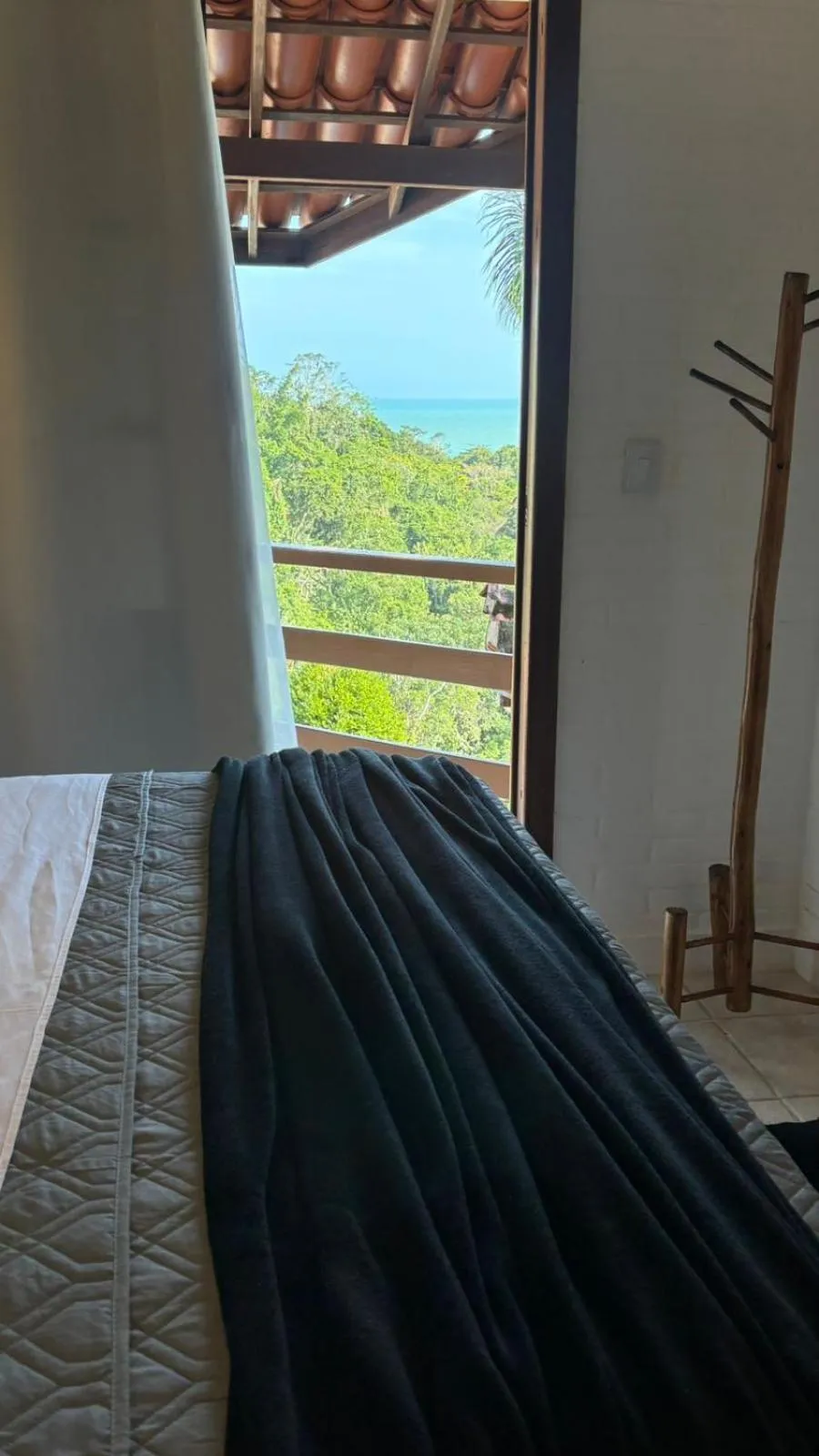 Bedroom, Bed in Pousada Jardim das Bromélias