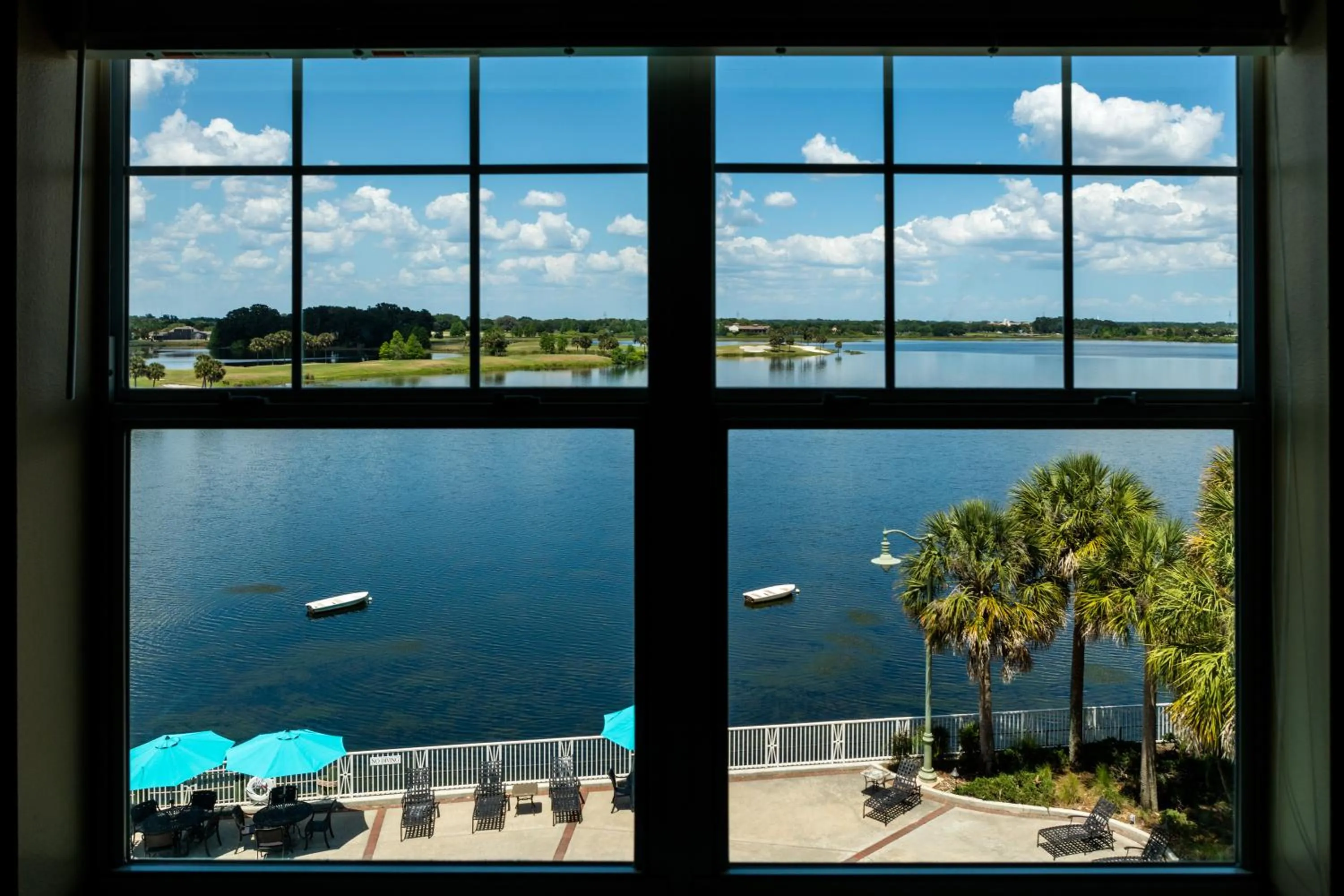 Lake view in The Waterfront Inn