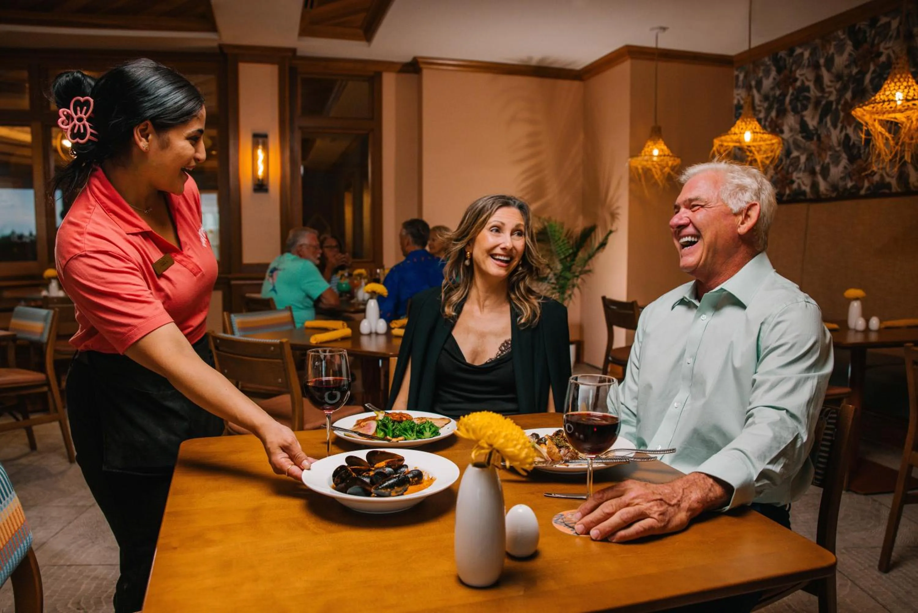 Restaurant/places to eat in The Waterfront Inn