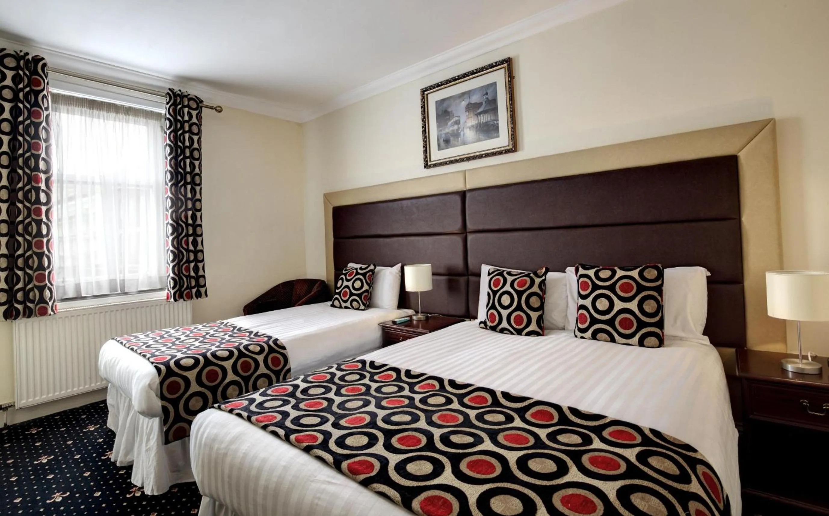 Bed in The Imperial Hotel