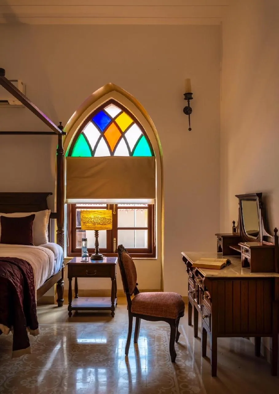 Bedroom, Bed in The Postcard Cuelim, Goa