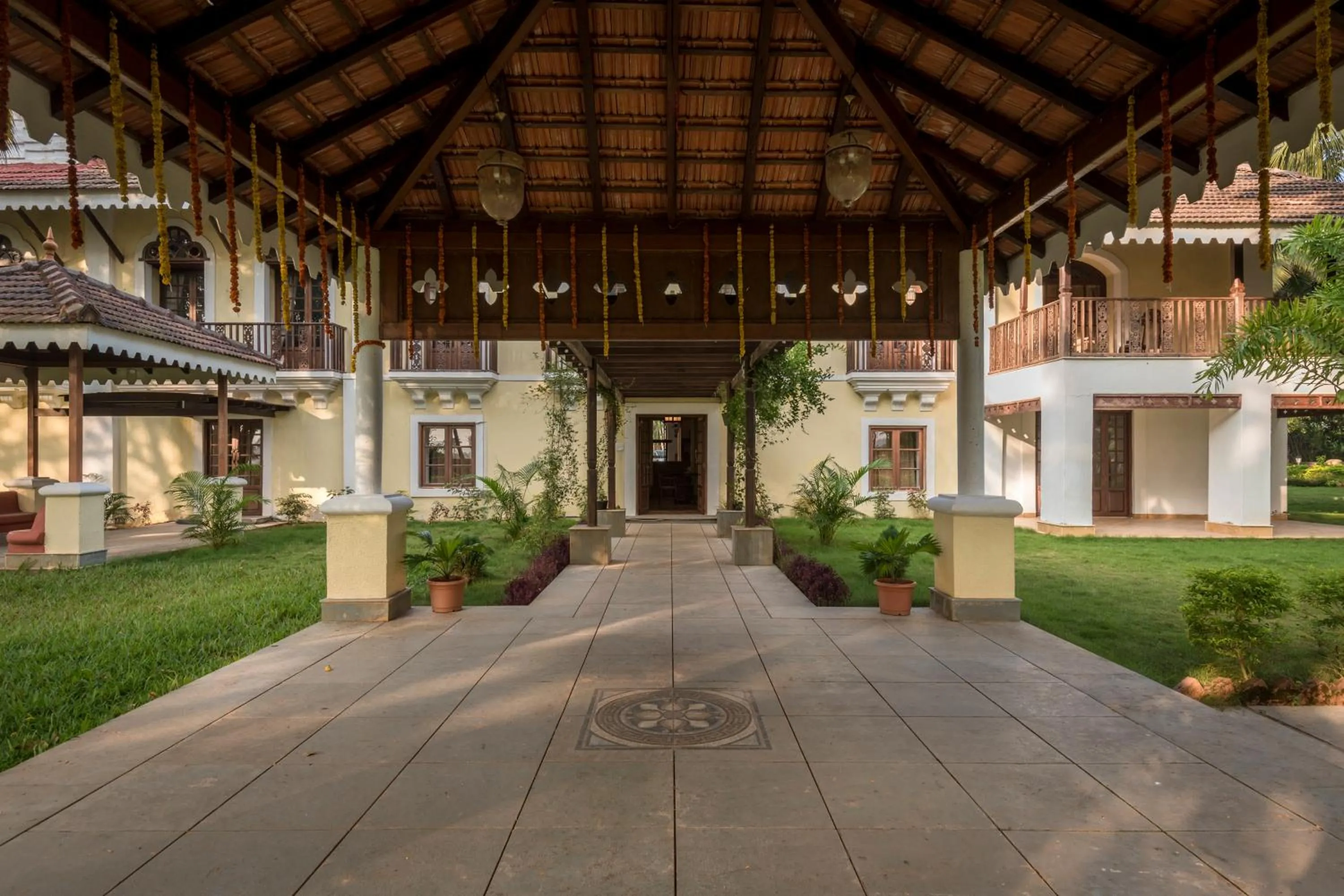 Facade/entrance in The Postcard Cuelim, Goa