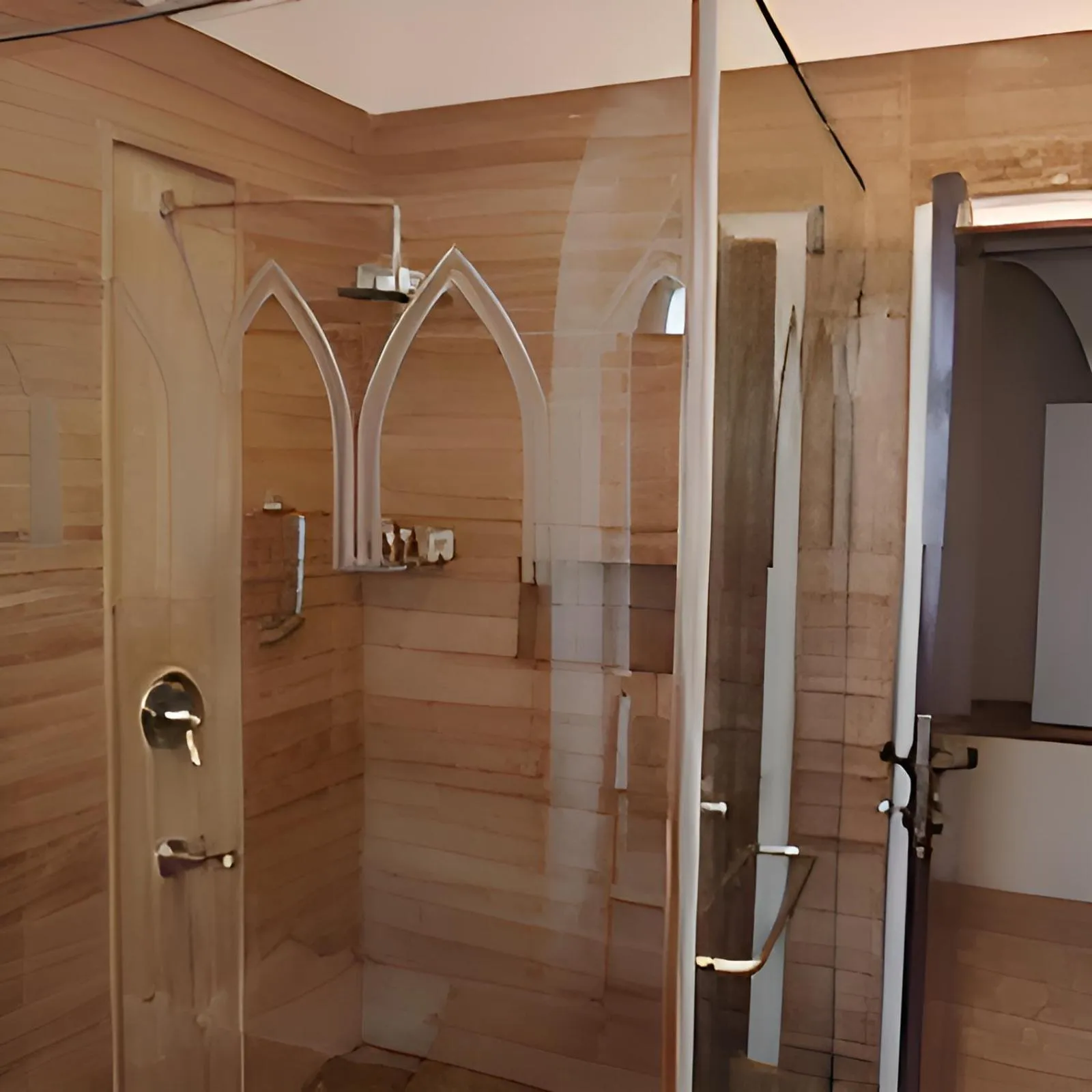 Bathroom in The Postcard Cuelim, Goa