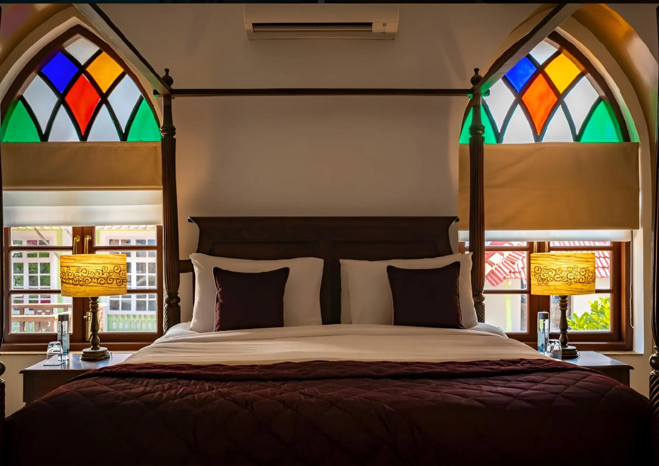 Bedroom, Bed in The Postcard Cuelim, Goa