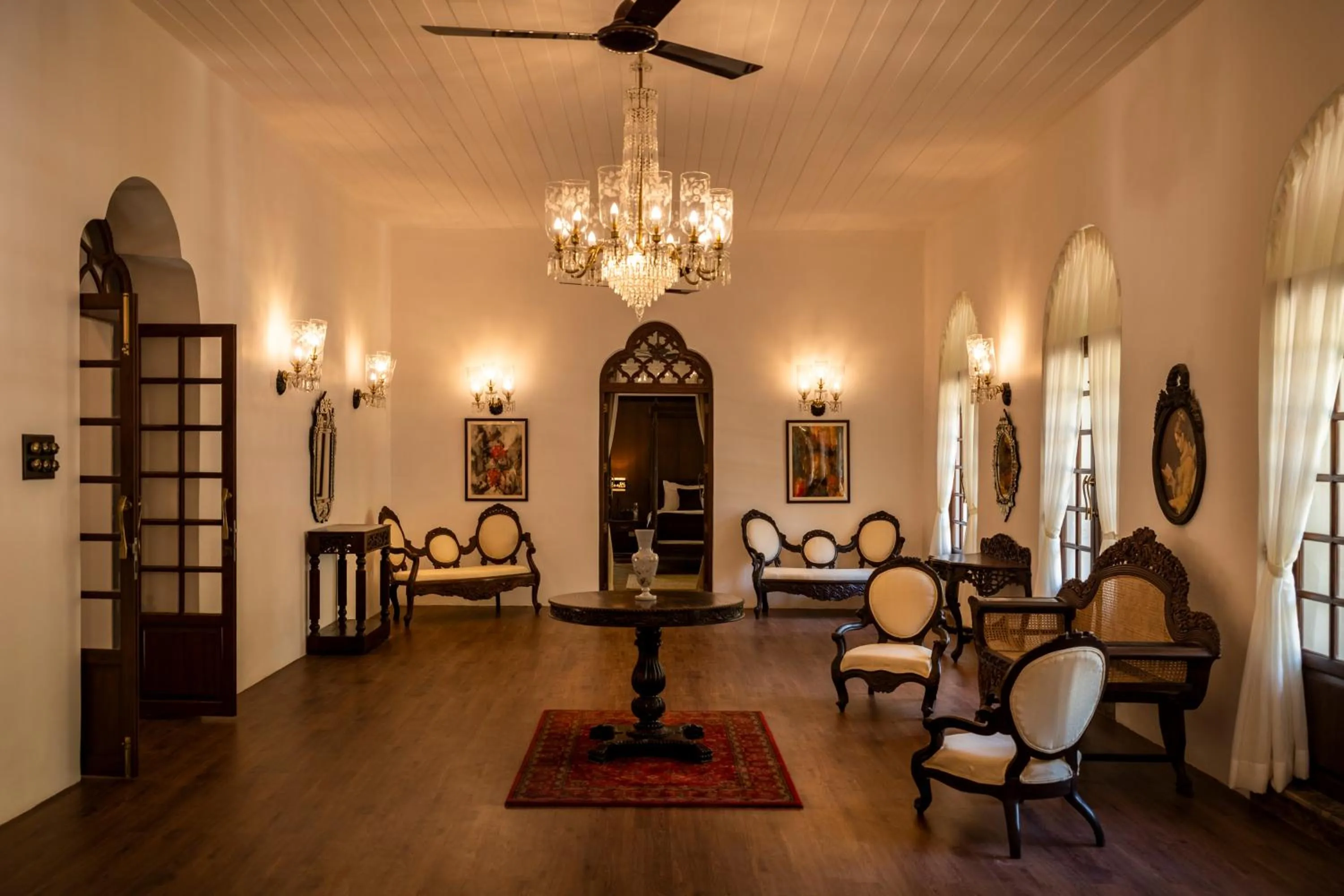 Lounge or bar in The Postcard Cuelim, Goa