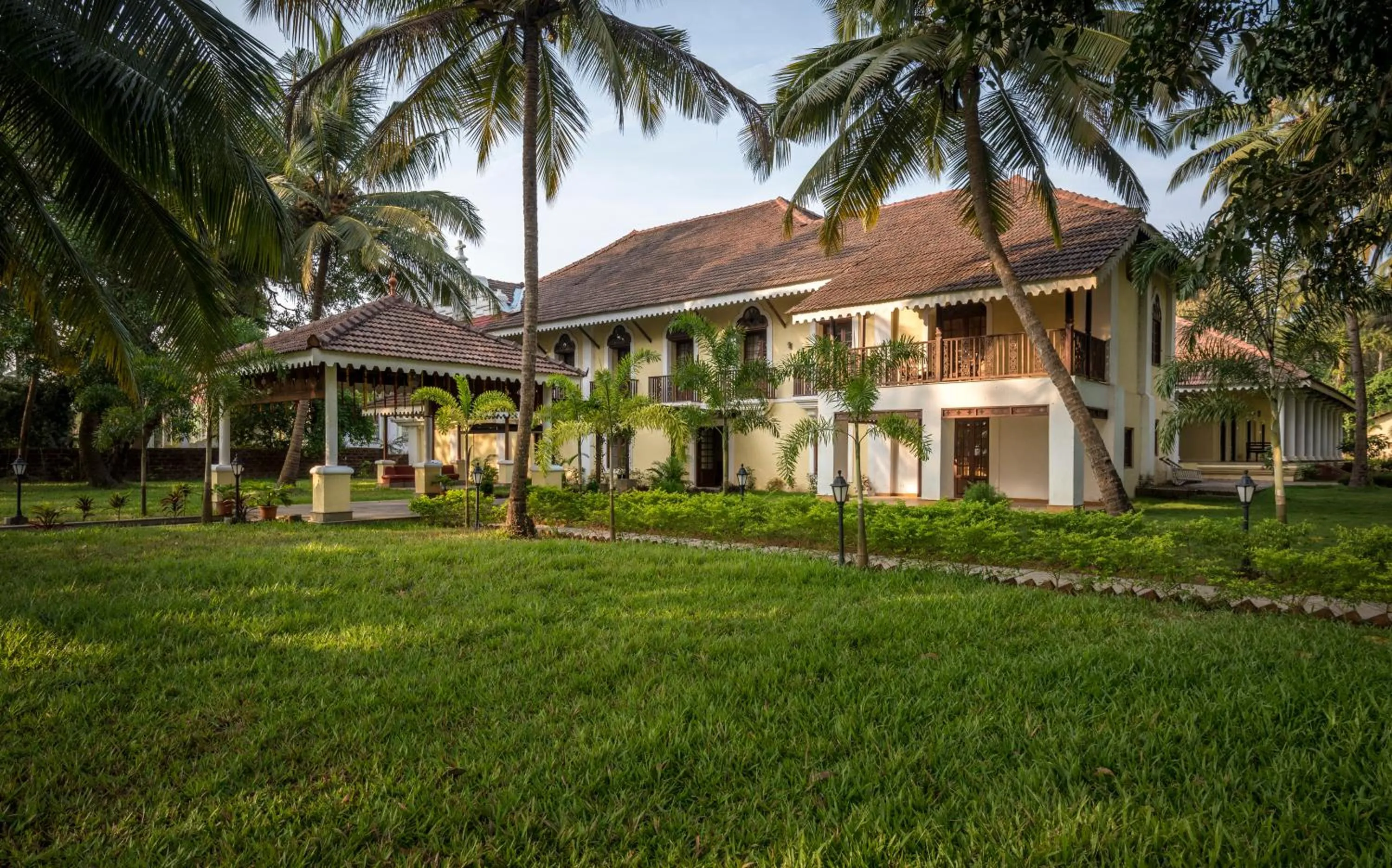 Facade/entrance in The Postcard Cuelim, Goa