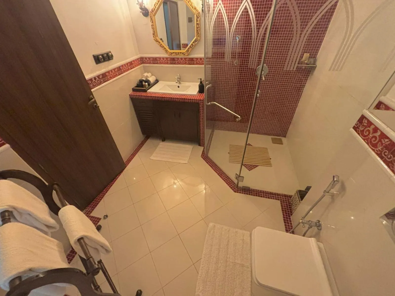 Bathroom in The Postcard Cuelim, Goa