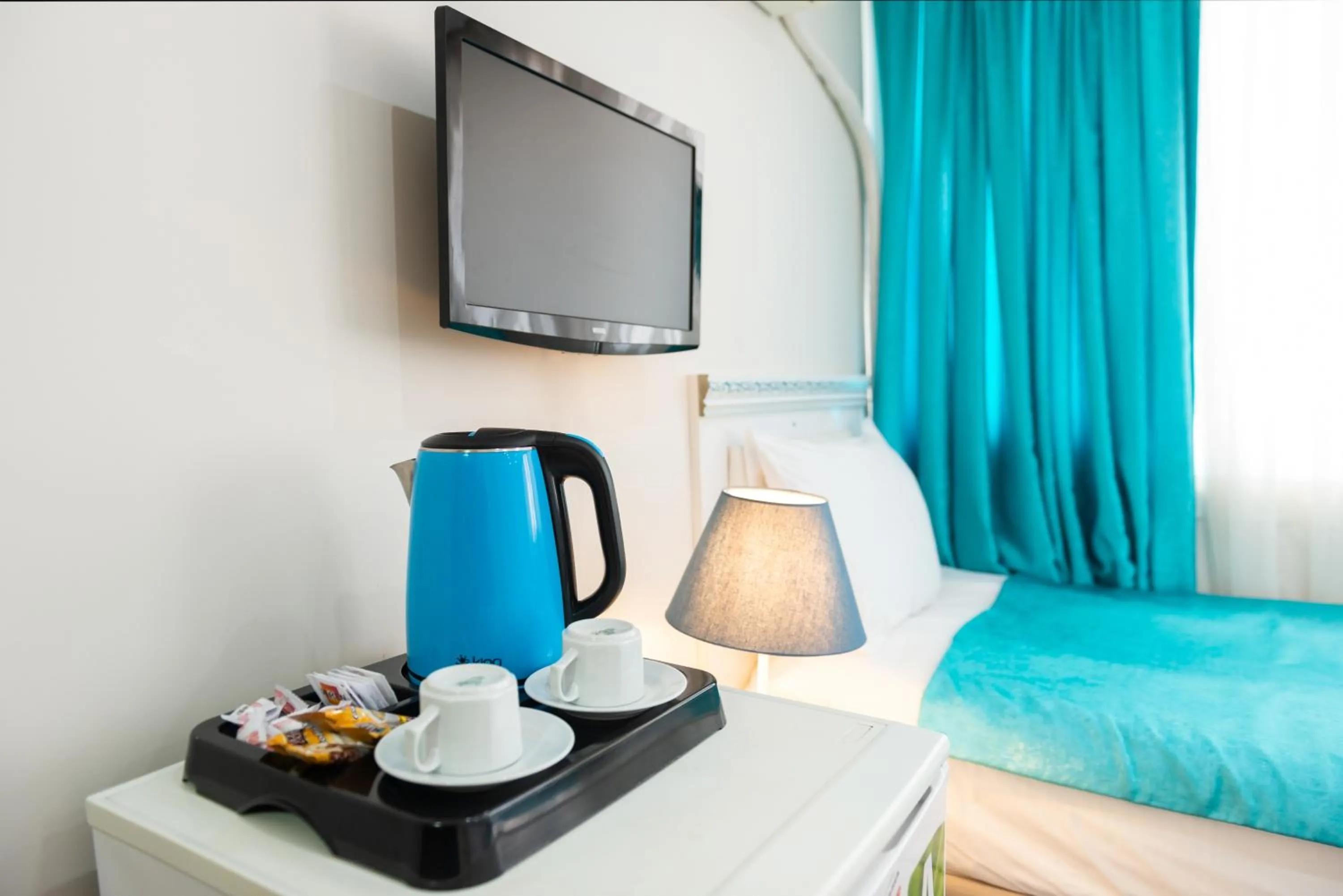 Coffee/tea facilities, Bed in Nar Hotel