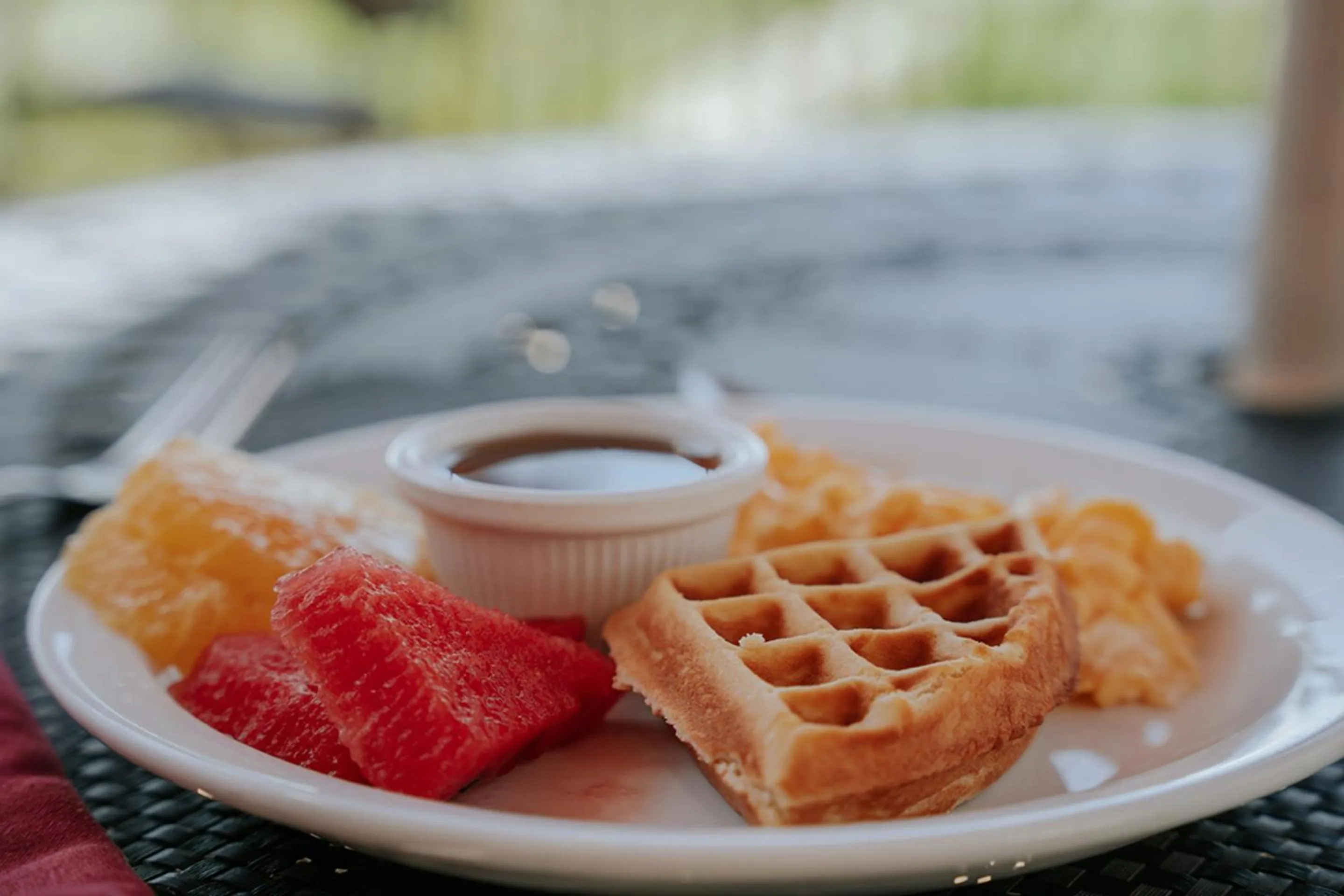 Breakfast in Parador Nature Resort and Spa