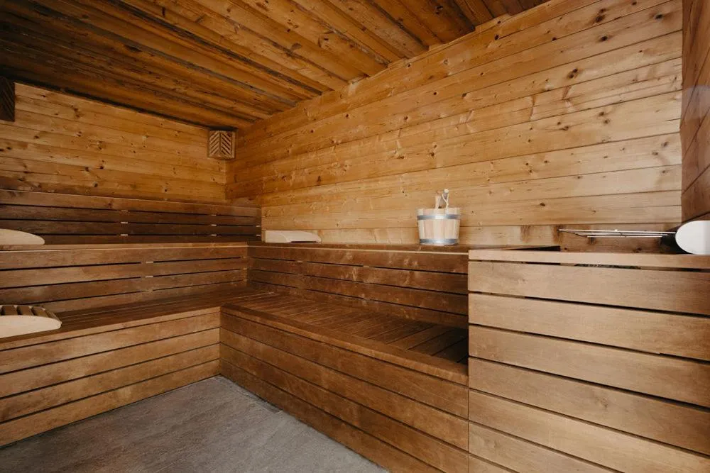 Sauna in Hotel Aurai