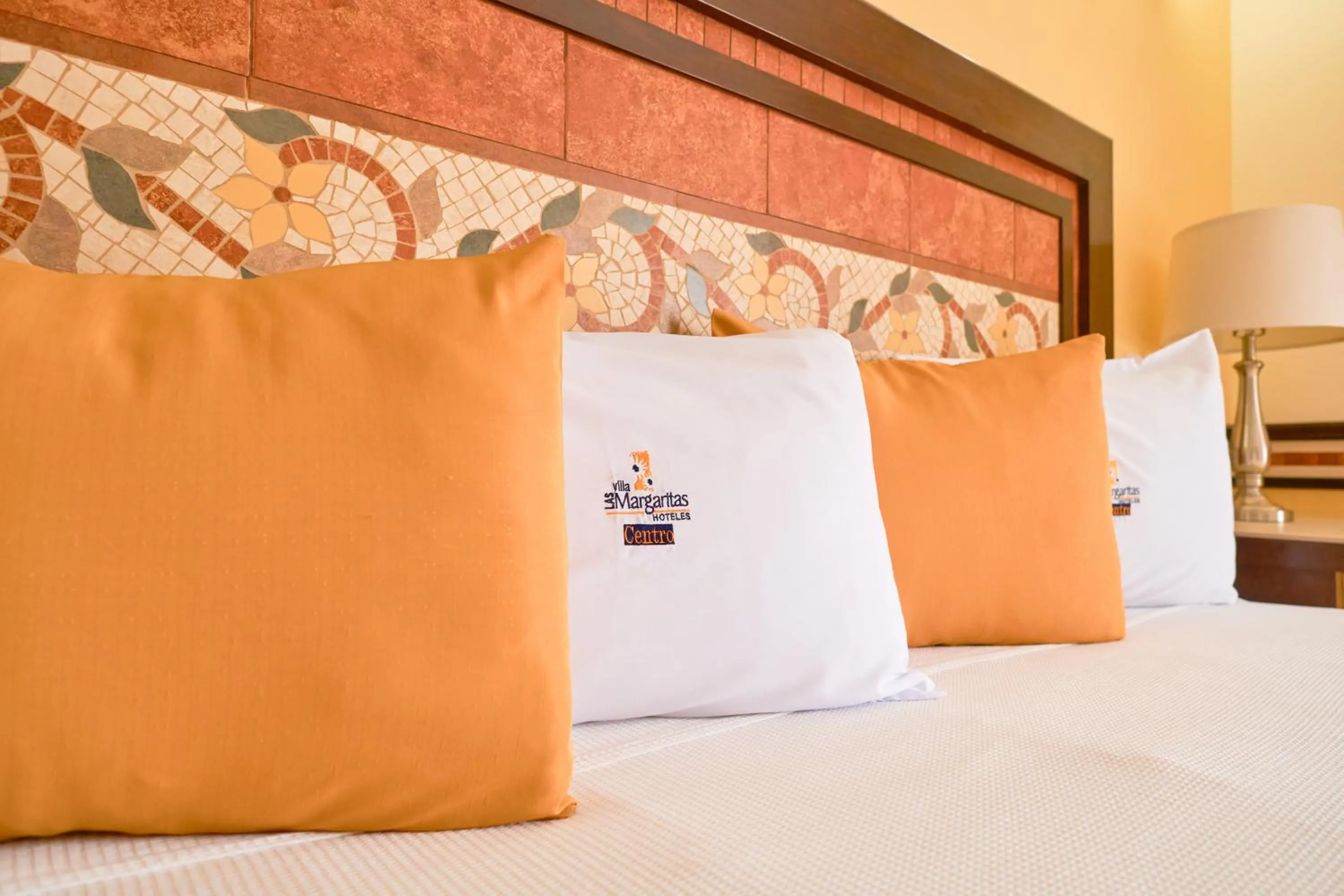 Bed in Centro Hotel Villa las Margaritas