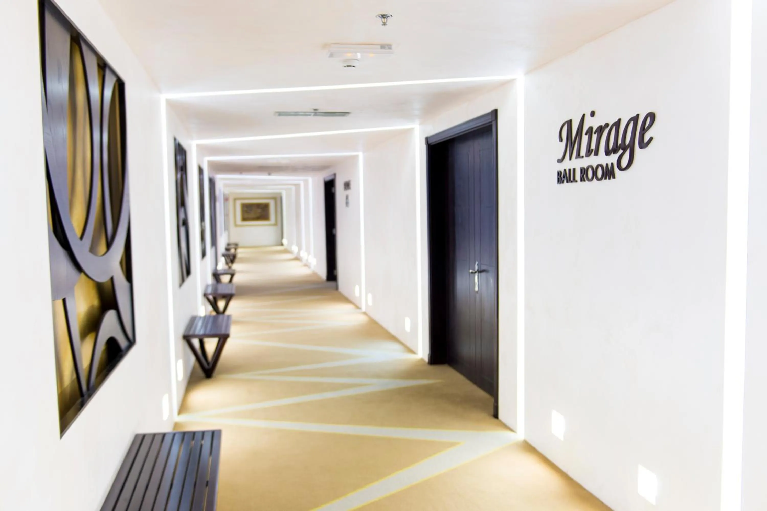 Decorative detail in Al Qurum Resort