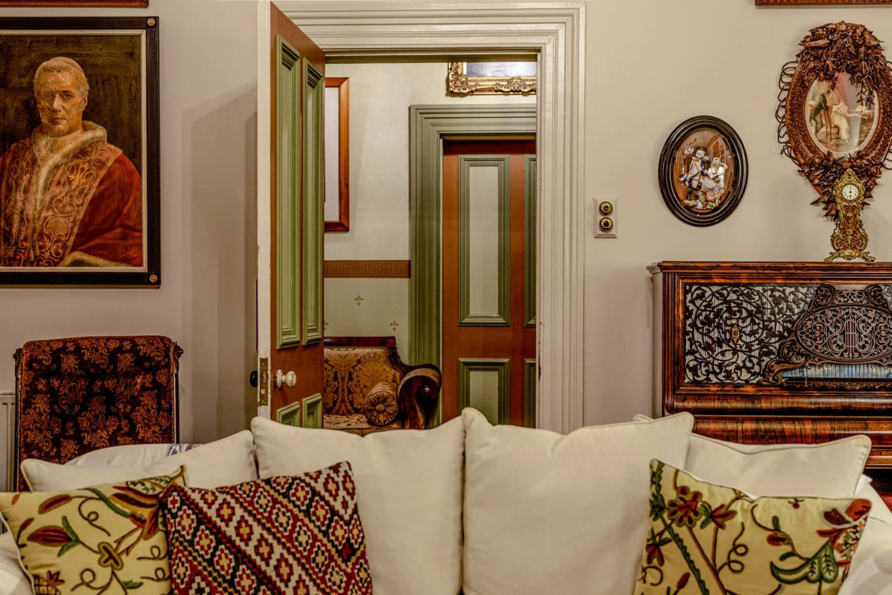 Living room in The Corinda Collection