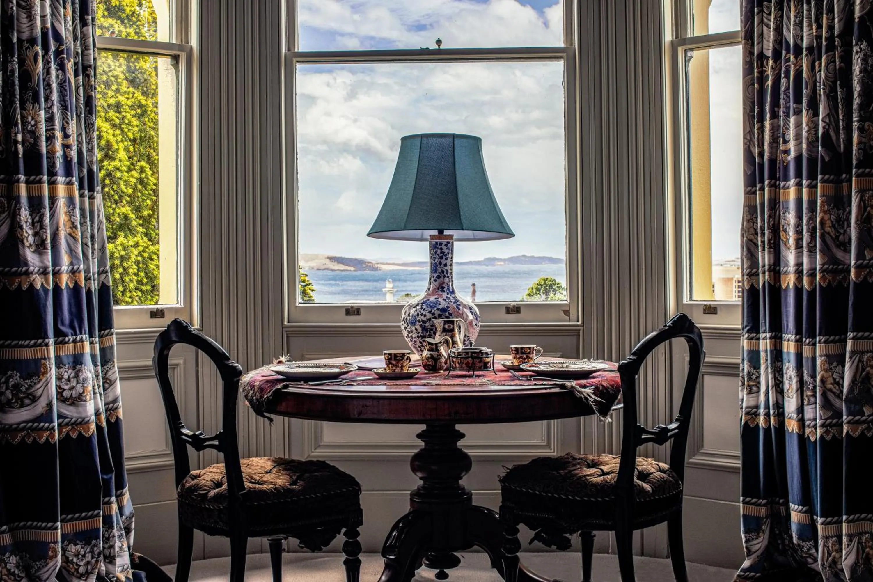 Seating area in The Corinda Collection