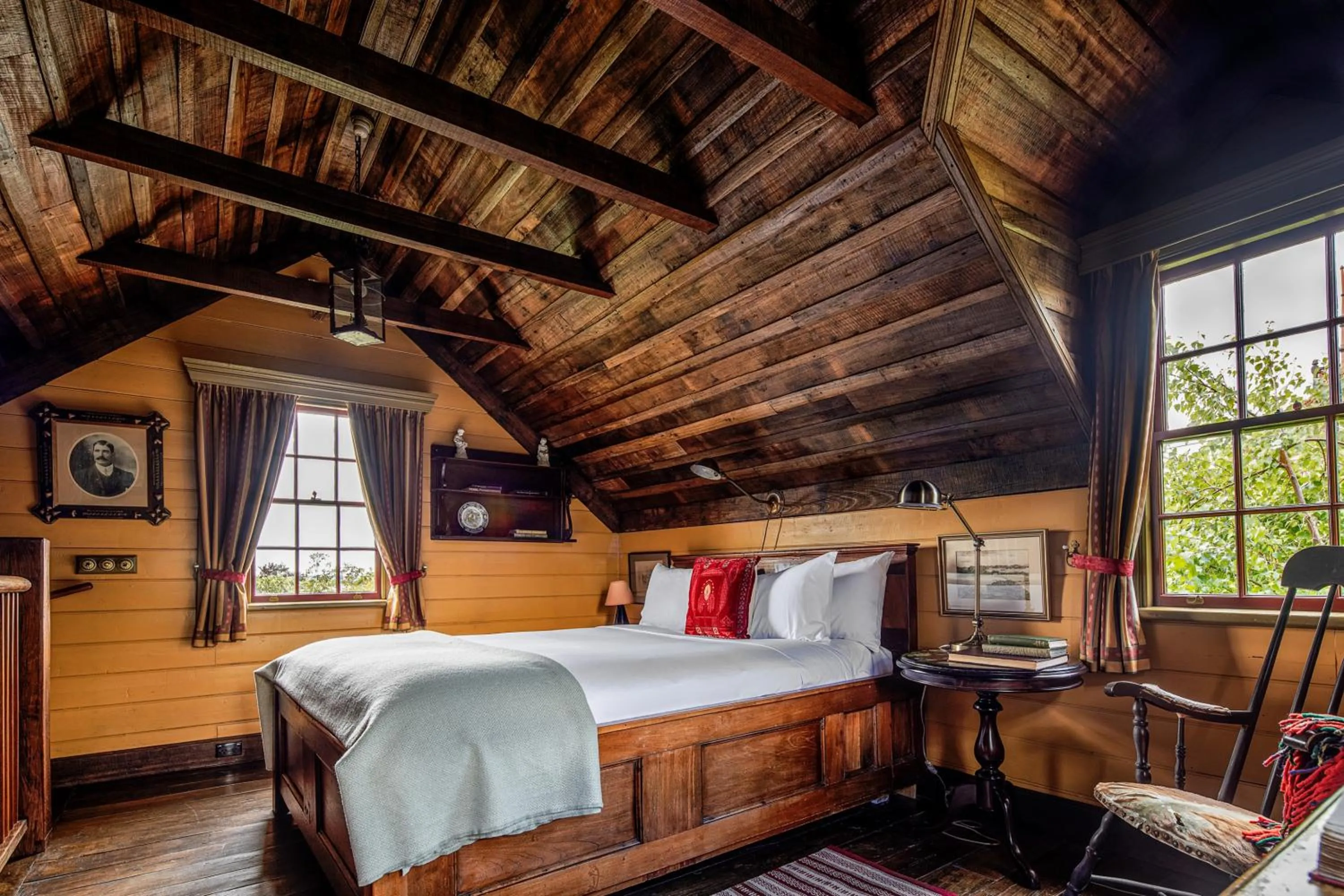 Photo of the whole room, Bed in The Corinda Collection