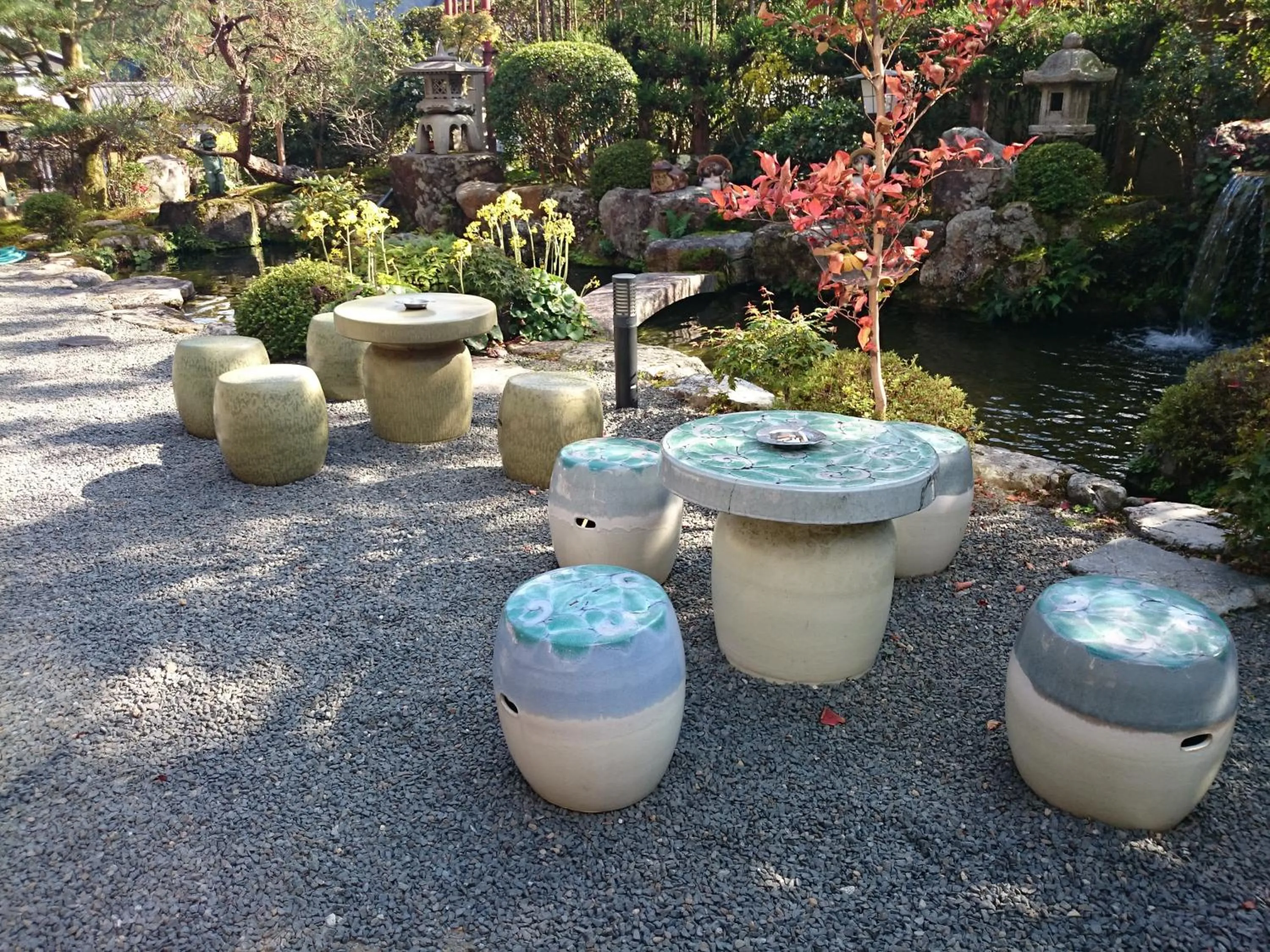 Garden in Yumoto Onsen OharaSansou