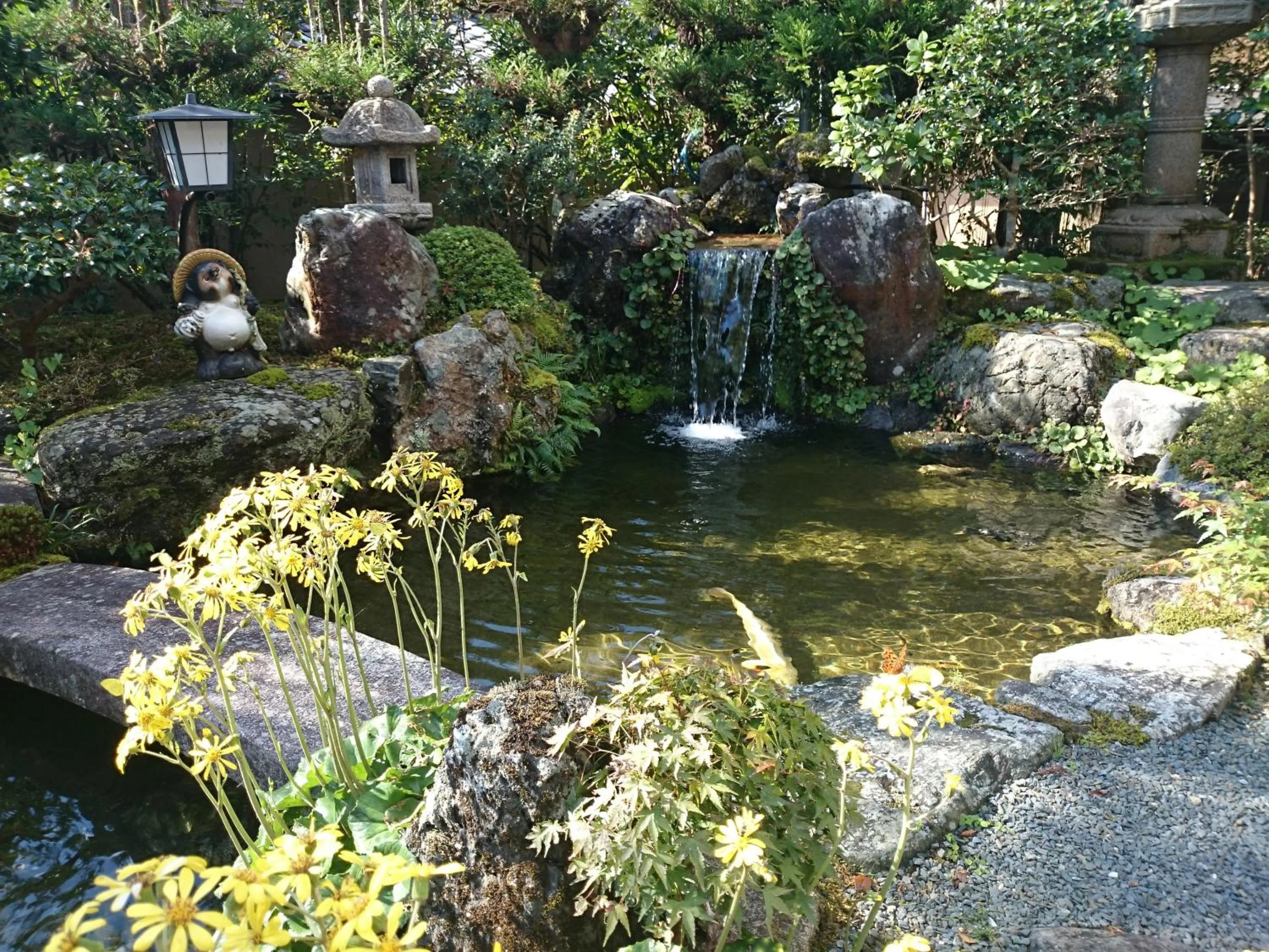 Garden in Yumoto Onsen OharaSansou