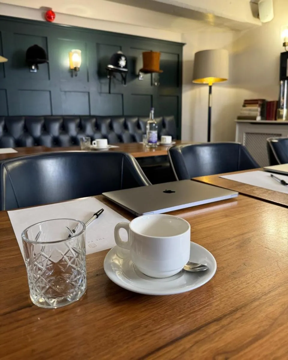 Dining area in The Falcon Hotel