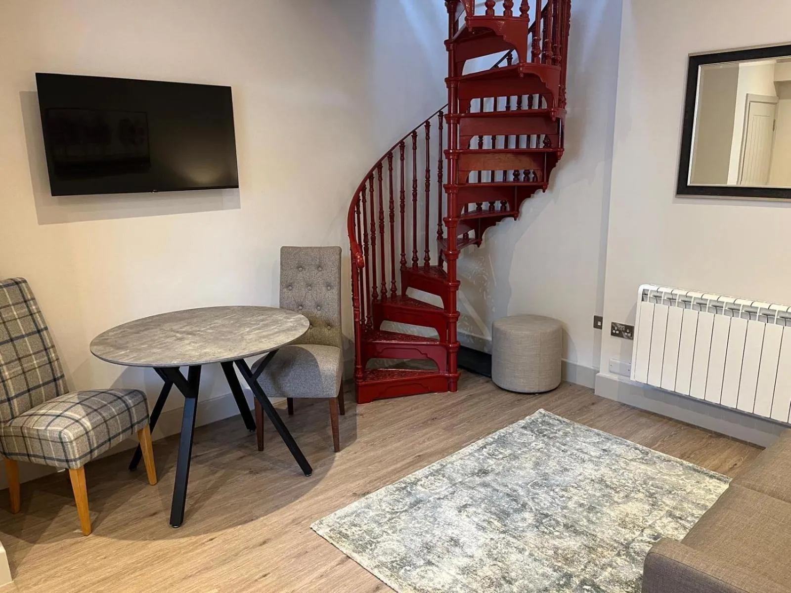 Seating area in The Falcon Hotel