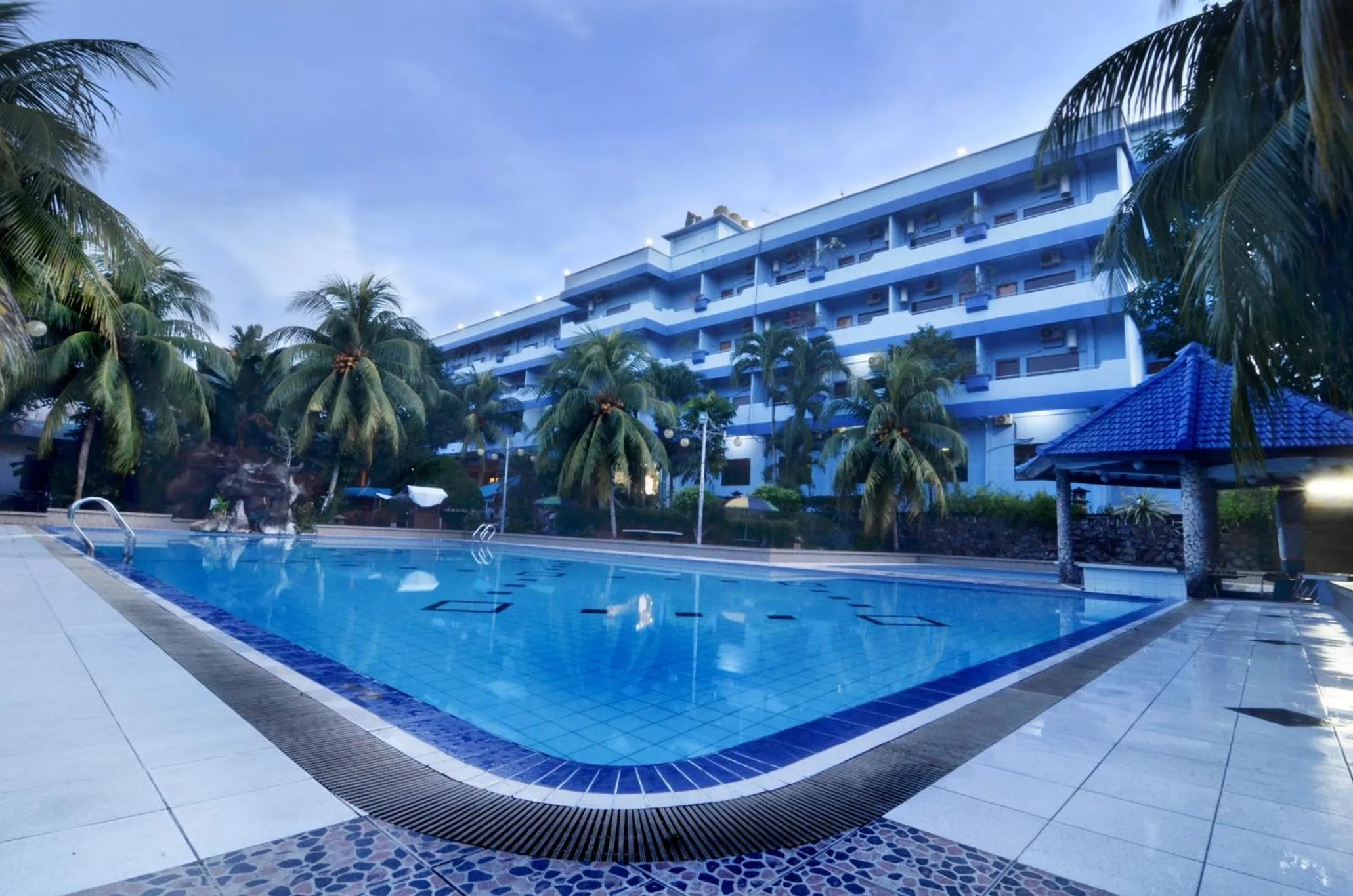Pool view in Pelangi Hotel & Resort